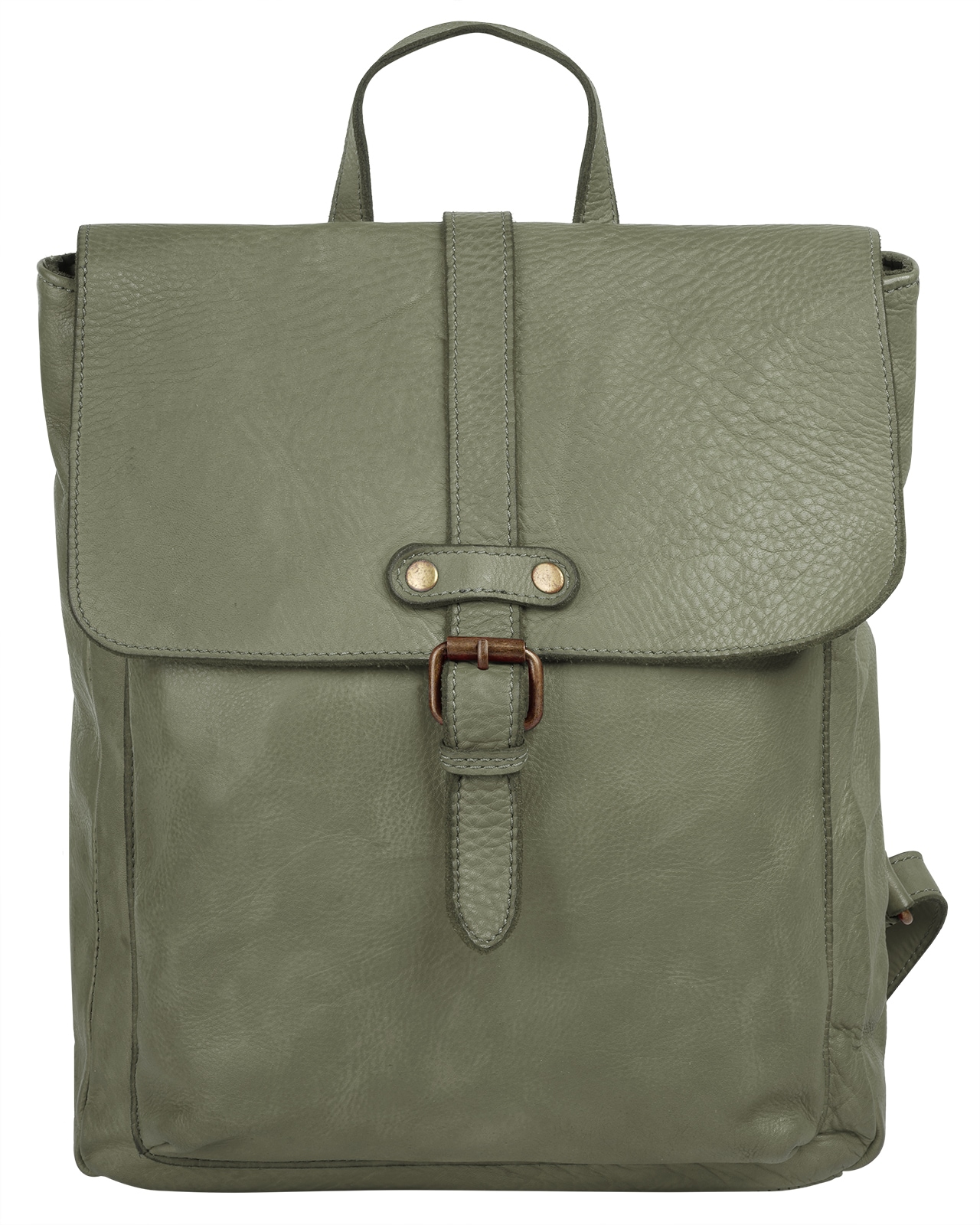 Samantha Look Cityrucksack, Echt Leder, Made in Italy