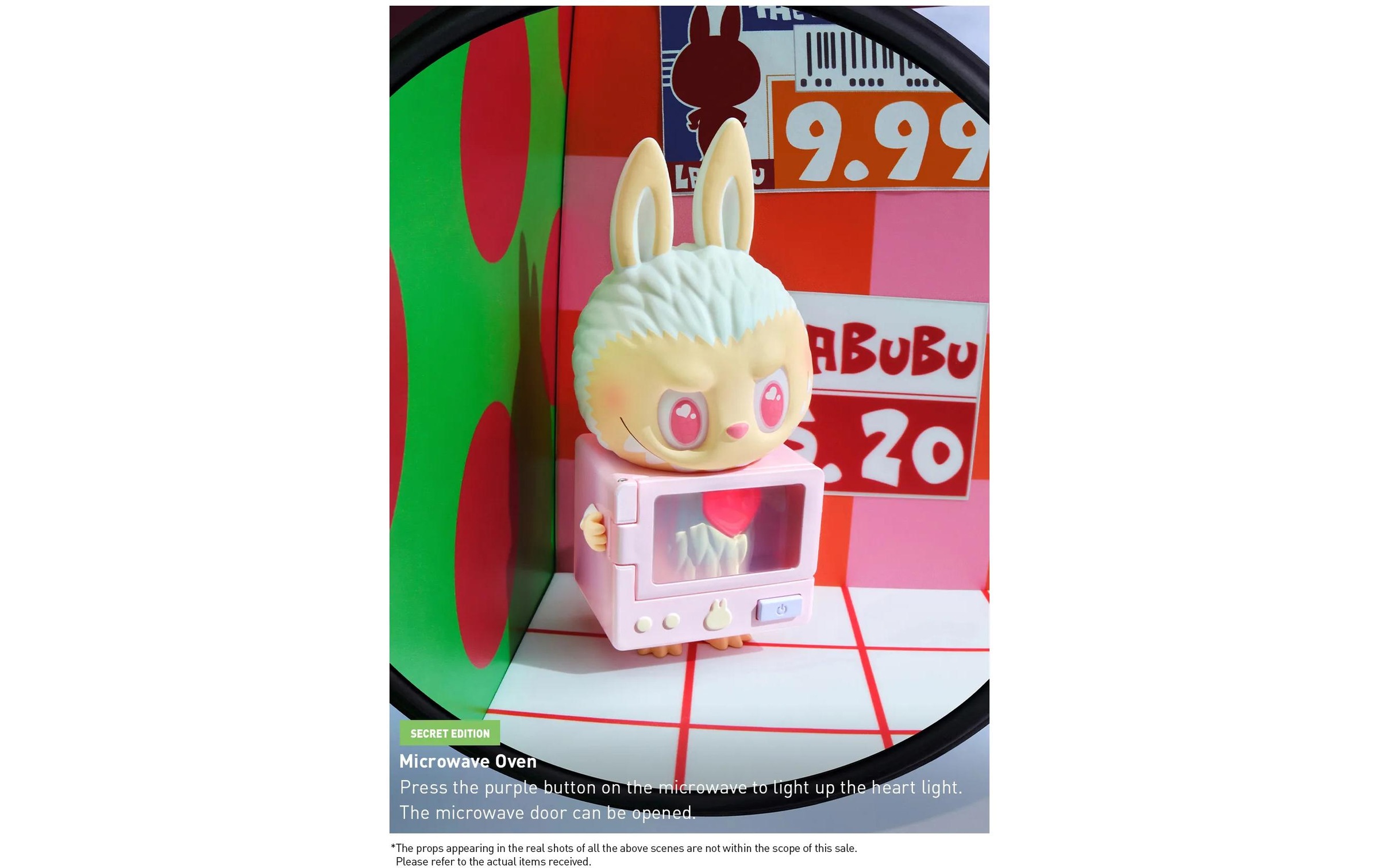 nicht definiert Spielfigur »Pop Mart Sammelfigur Labubu Wacky Mart Series Blind Box«