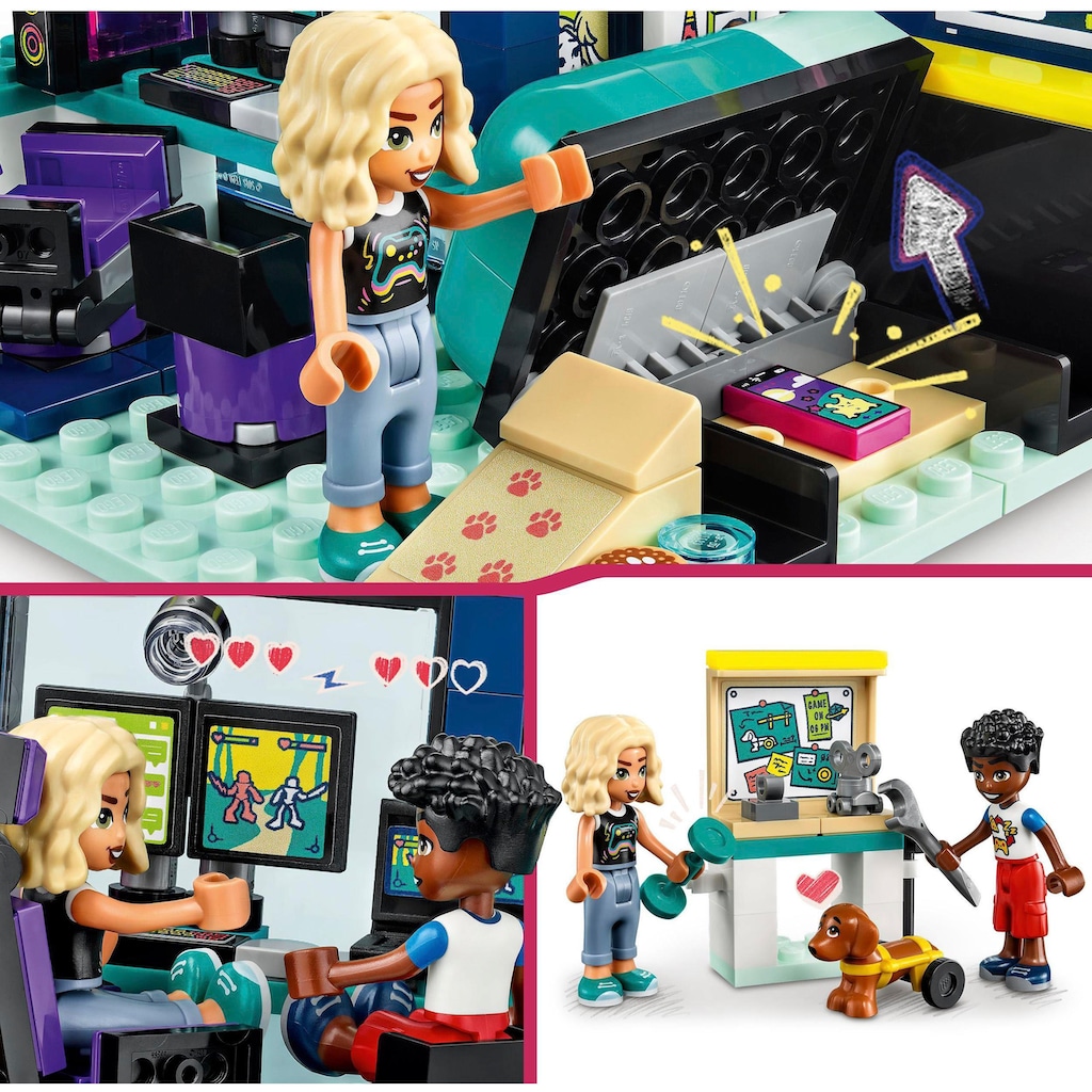 LEGO® Konstruktionsspielsteine »Novas Zimmer (41755), LEGO® Friends«, (179 St.)