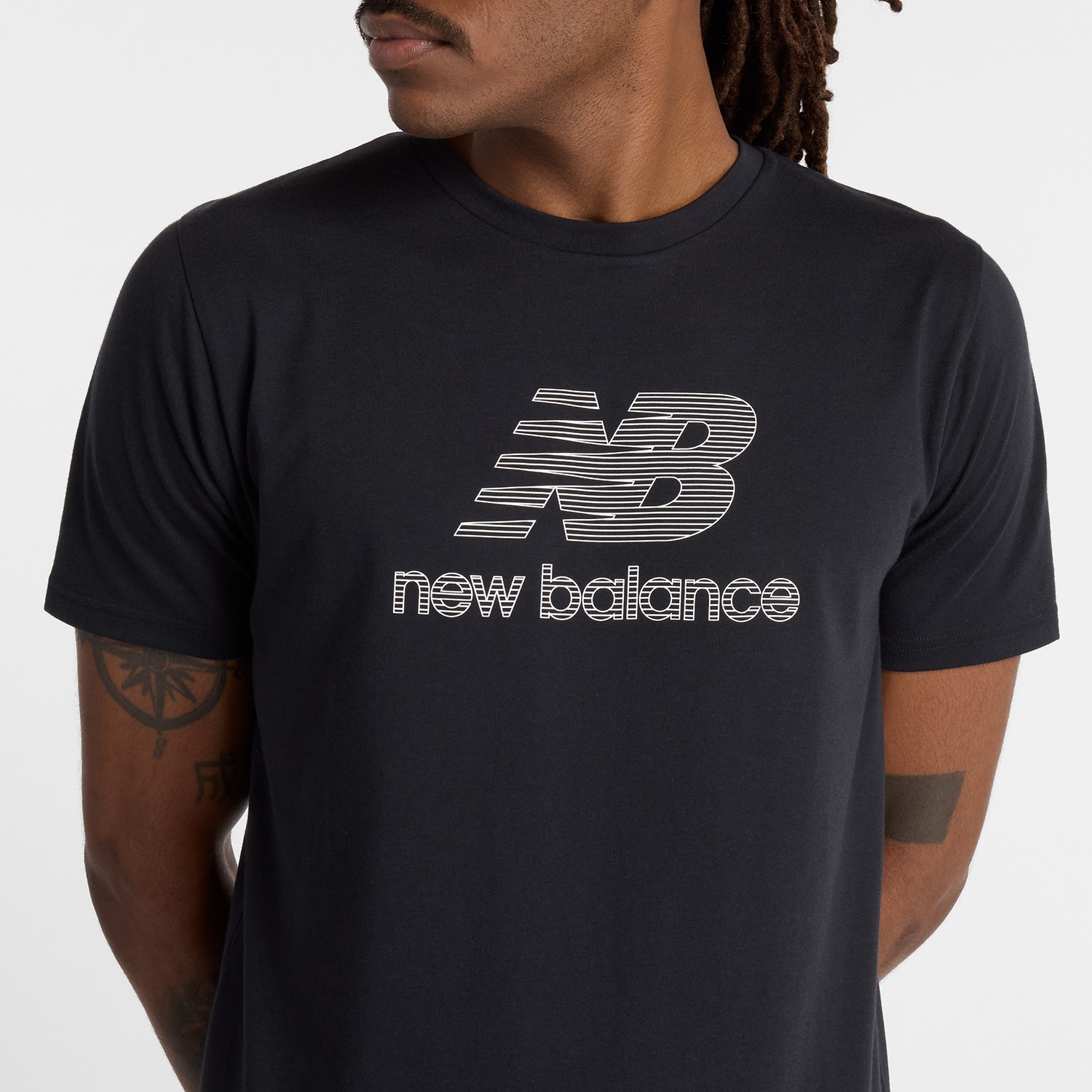 New Balance Laufshirt »Heathertech Logo T-Shirt«