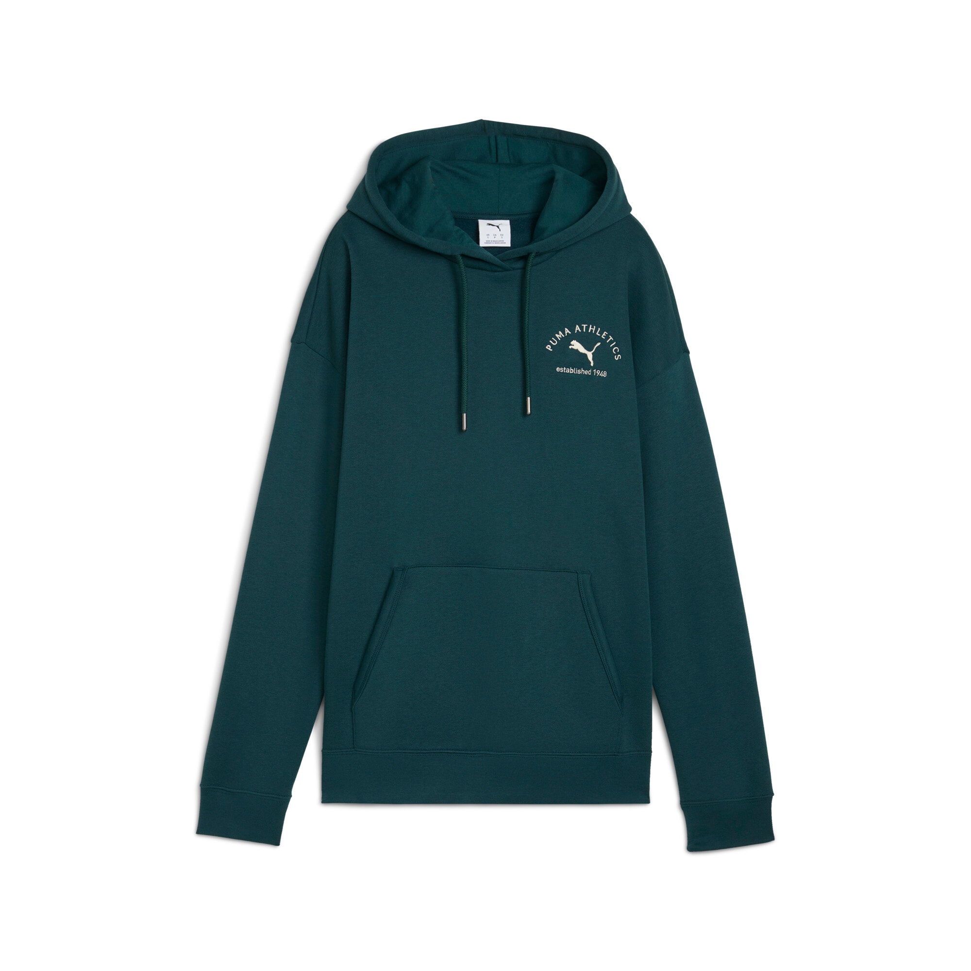 PUMA Kapuzensweatshirt »CLASS RELAXED HOODIE FL«, mit Kapuze, mit Kängurutasche, Rundhalsausschnitt