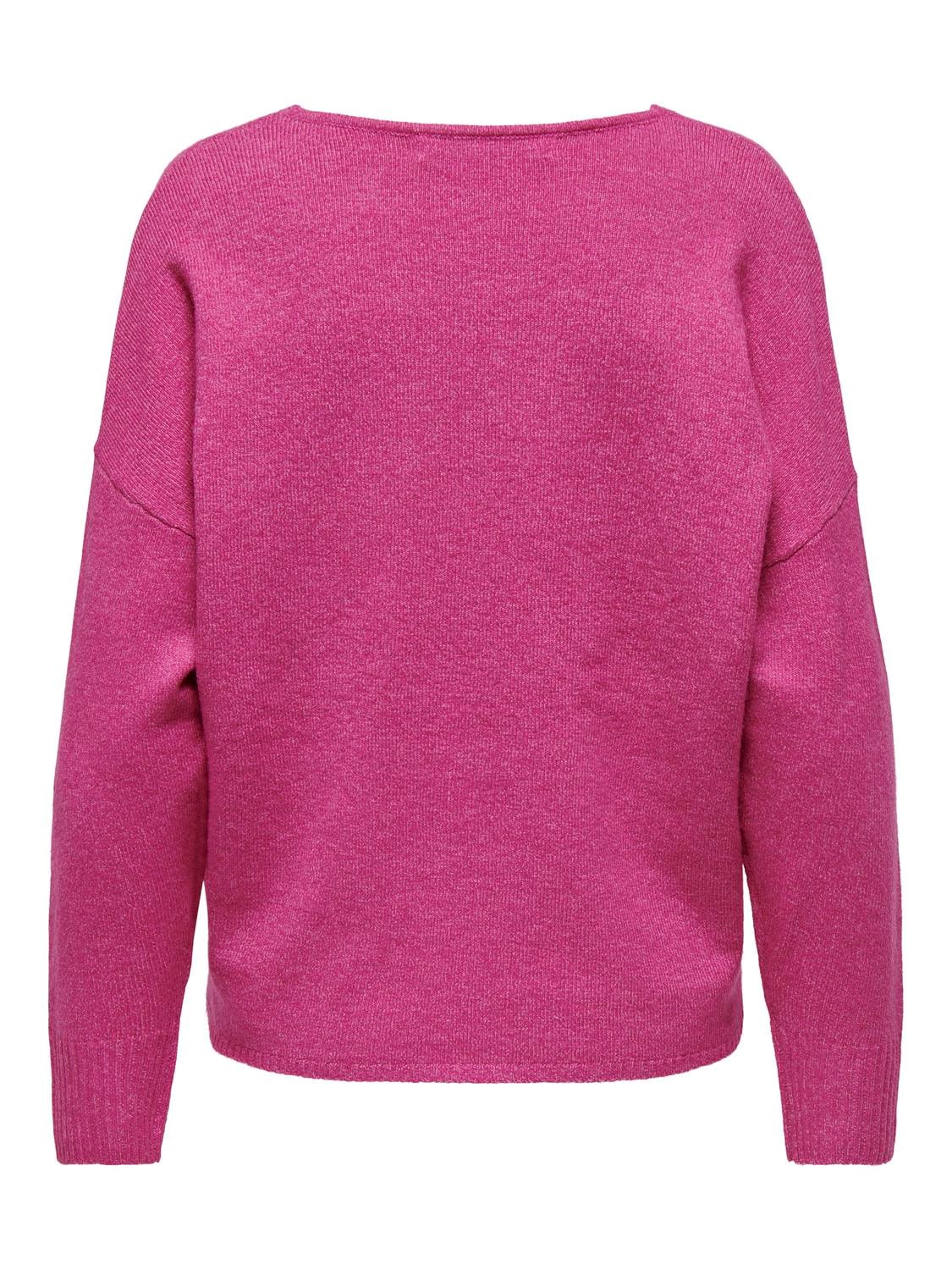 ONLY V-Ausschnitt-Pullover »ONLRICA LIFE L/S V-NECK PULLO KNT NOOS«