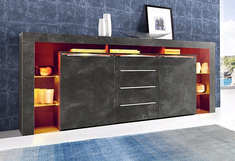 borchardt Möbel Sideboard »Lima«, (192 oder 220 cm)