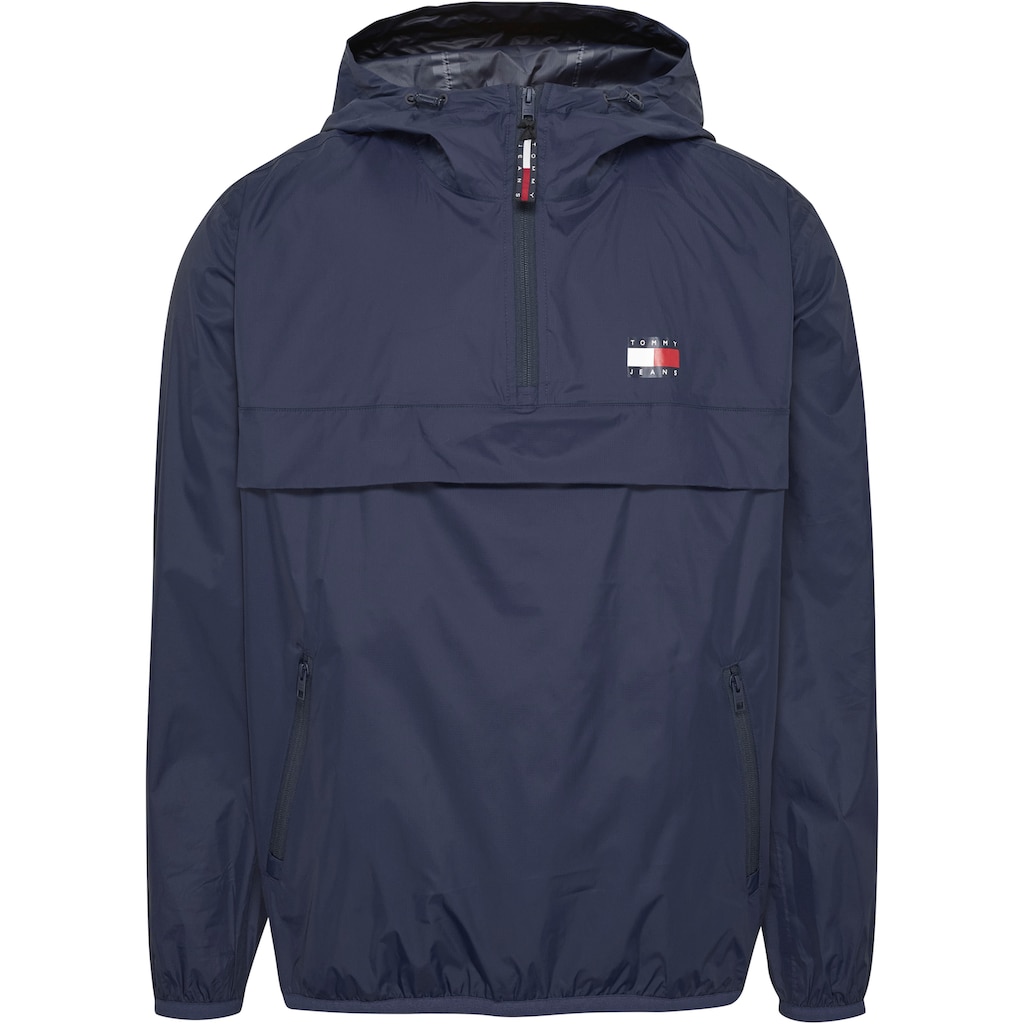 Tommy Jeans Windbreaker »TJM PCKABLE TECH CHICAGO POPOVER«, mit Kapuze