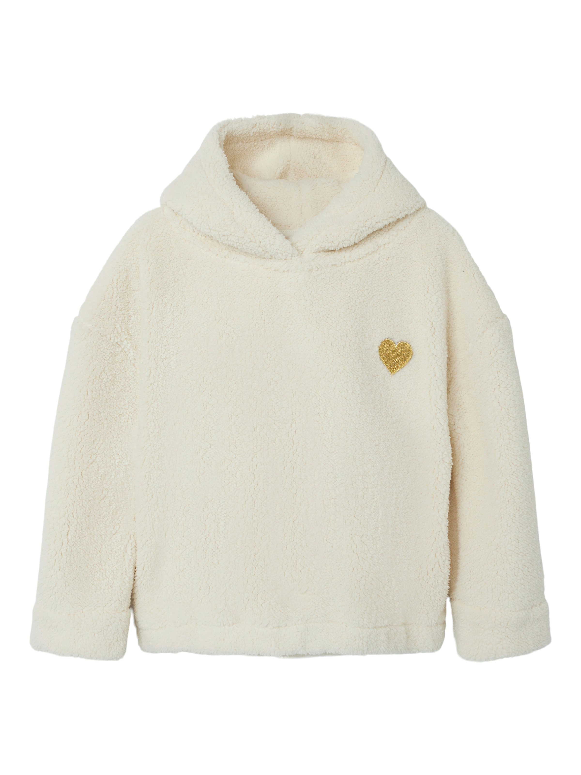 Kapuzensweatshirt »NKFODINE LS TEDDY PULLOVER WH PS«