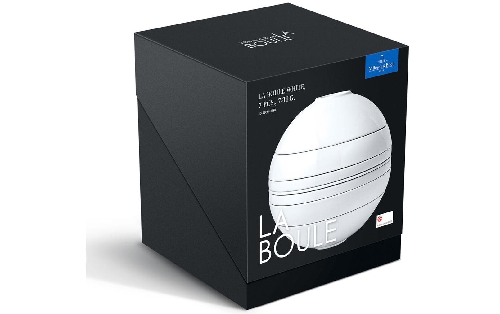Villeroy & Boch Kombiservice »Villeroy & Boch Iconic boule white«, (7 tlg.)