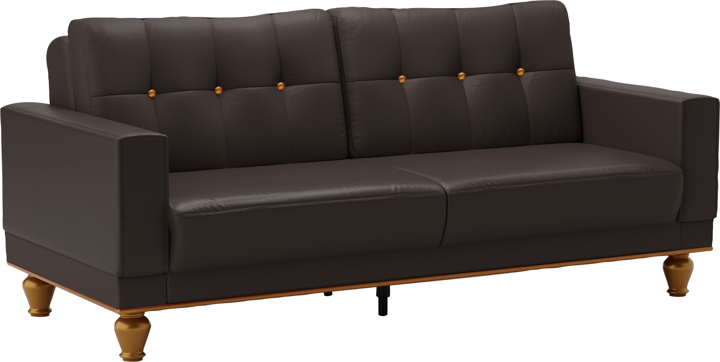 sit&more 3-Sitzer »Orient 5«, mit Strass-Stein, wahlweise mit Bettfunktion und Bettkasten