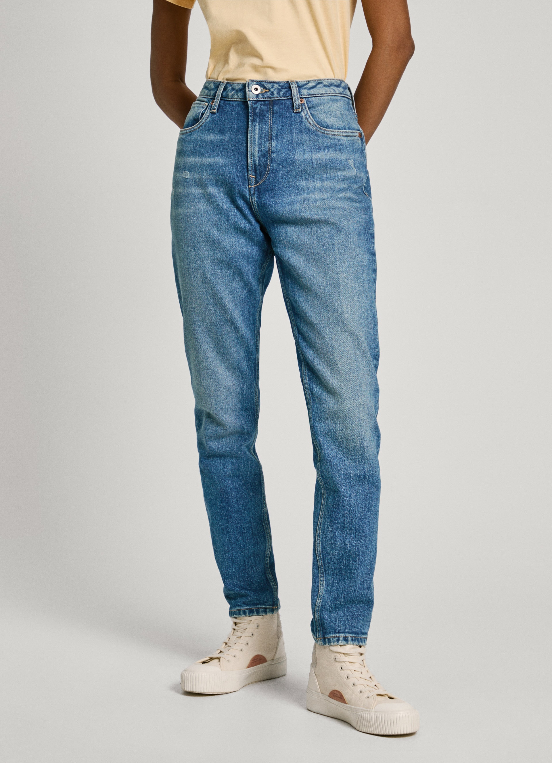 Pepe Jeans High-waist-Jeans »TAPERED JEANS HW«