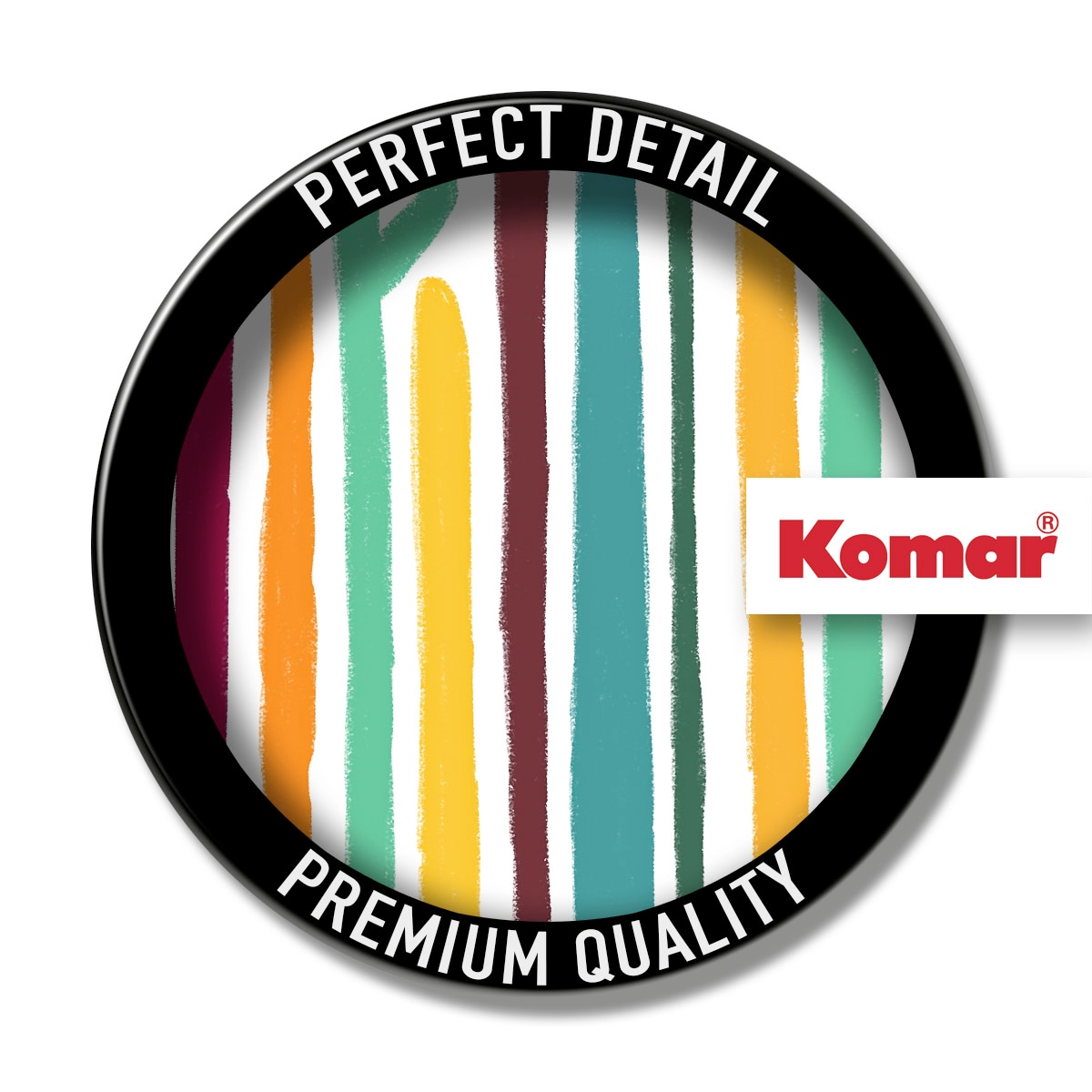 Komar Leinwandbild »Surf Blade - Grösse 30 x 30 cm«, Natur, (1 St.), Keilrahmenbild mi Echtholzrahmen