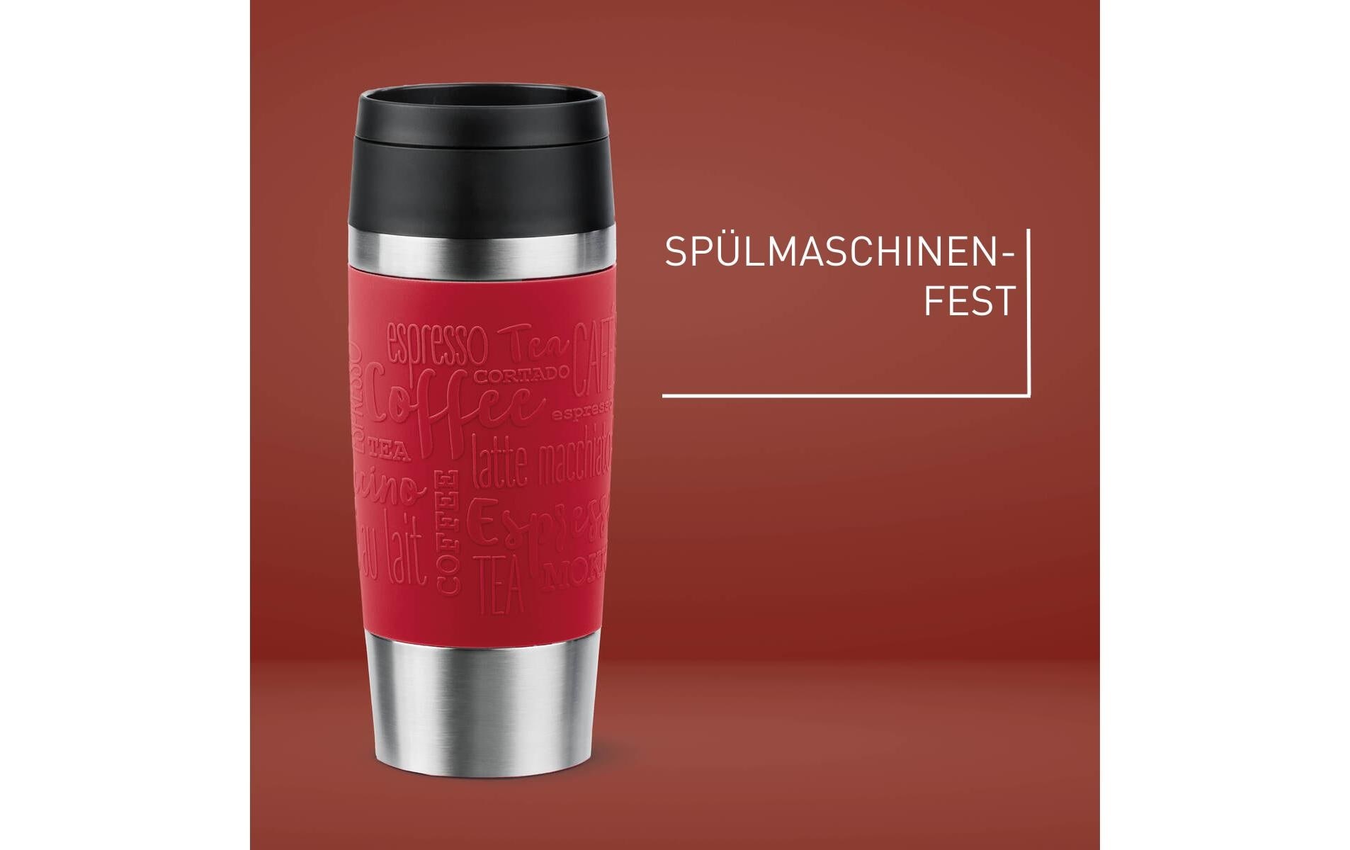 EMSA Travel Mug Classic ISOLIERBECHER 0,36L DUNKELROT N20204