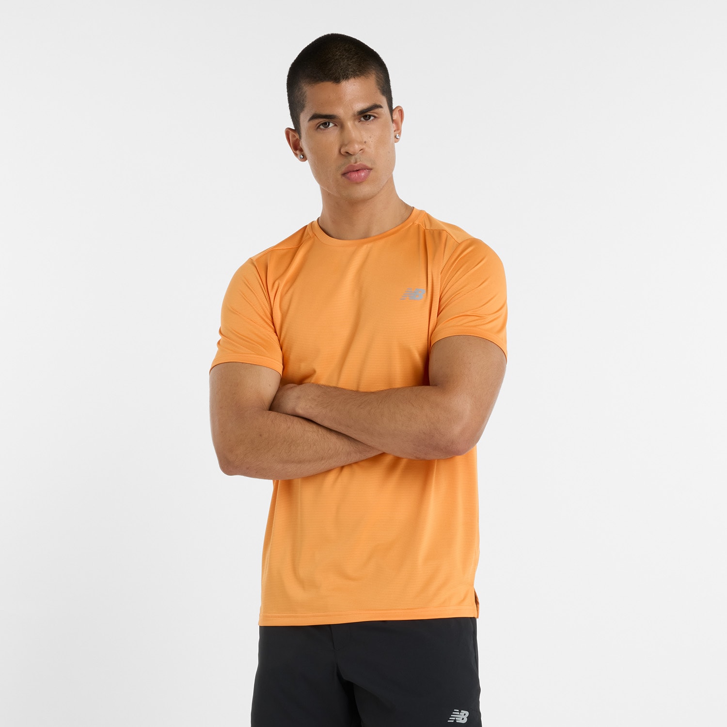 New Balance Laufshirt »Sport Essentials T-Shirt«, mit Streifendesign