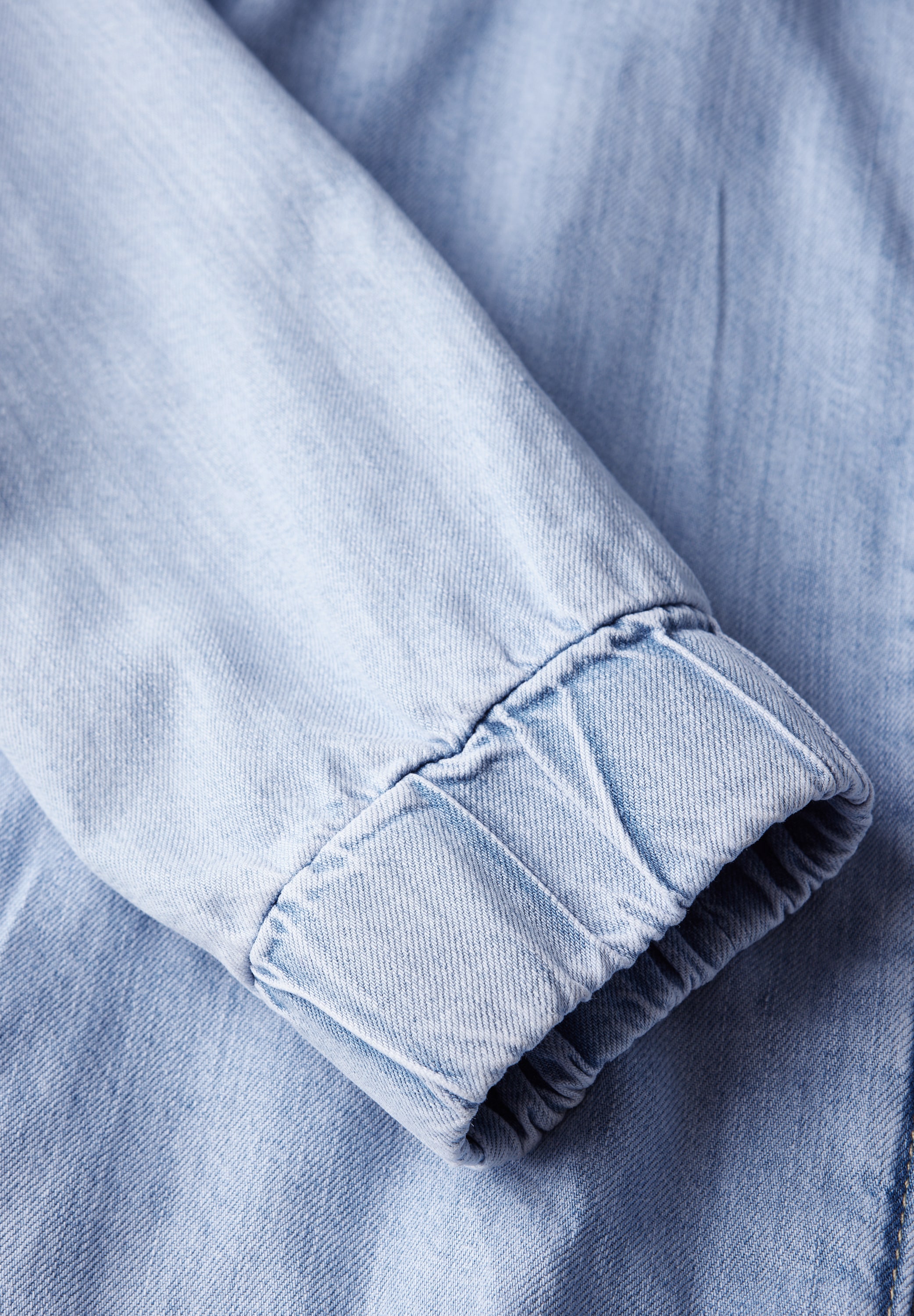 STREET ONE Blouson, ohne Kapuze, Jeans/Denim mit seitlichen Taschen