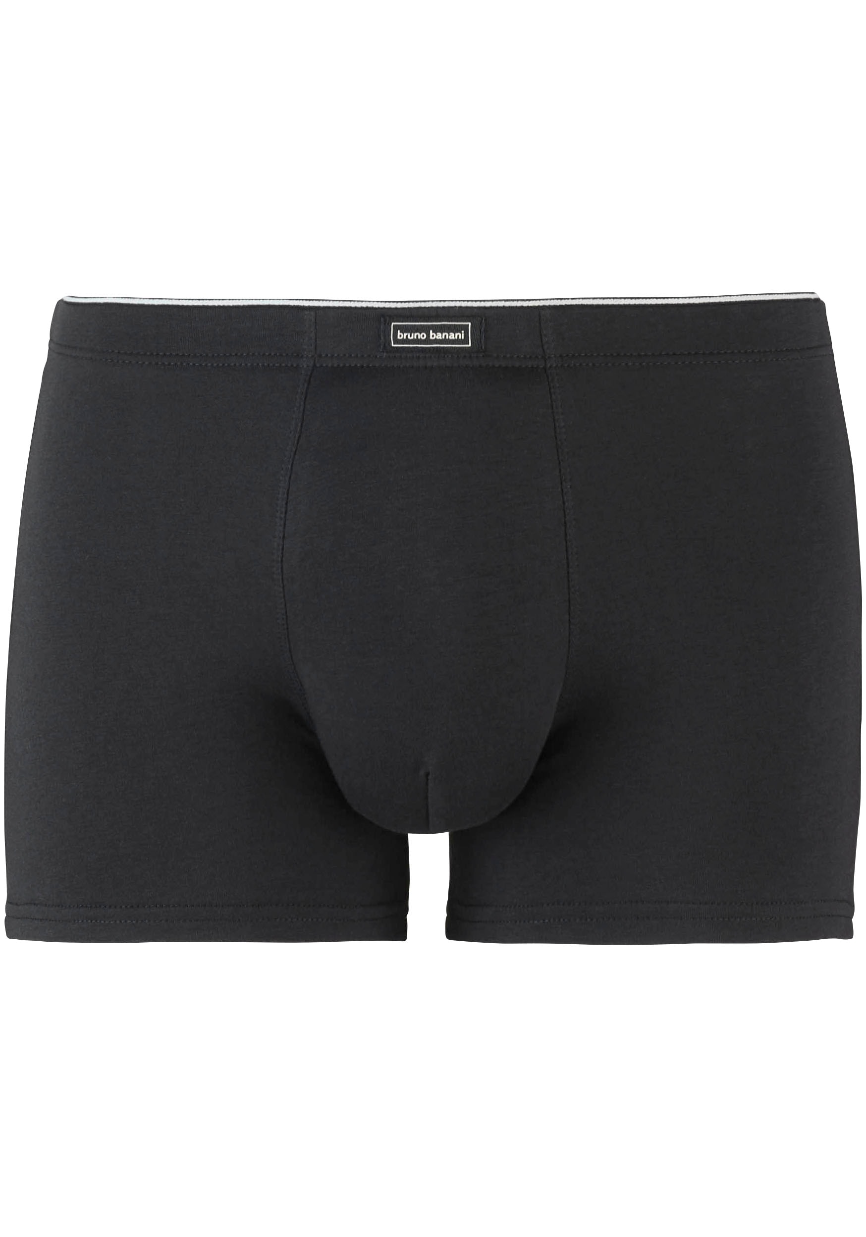 Bruno Banani Boxershorts »Short Infinity«, mit kontrastfarbenen Logobund