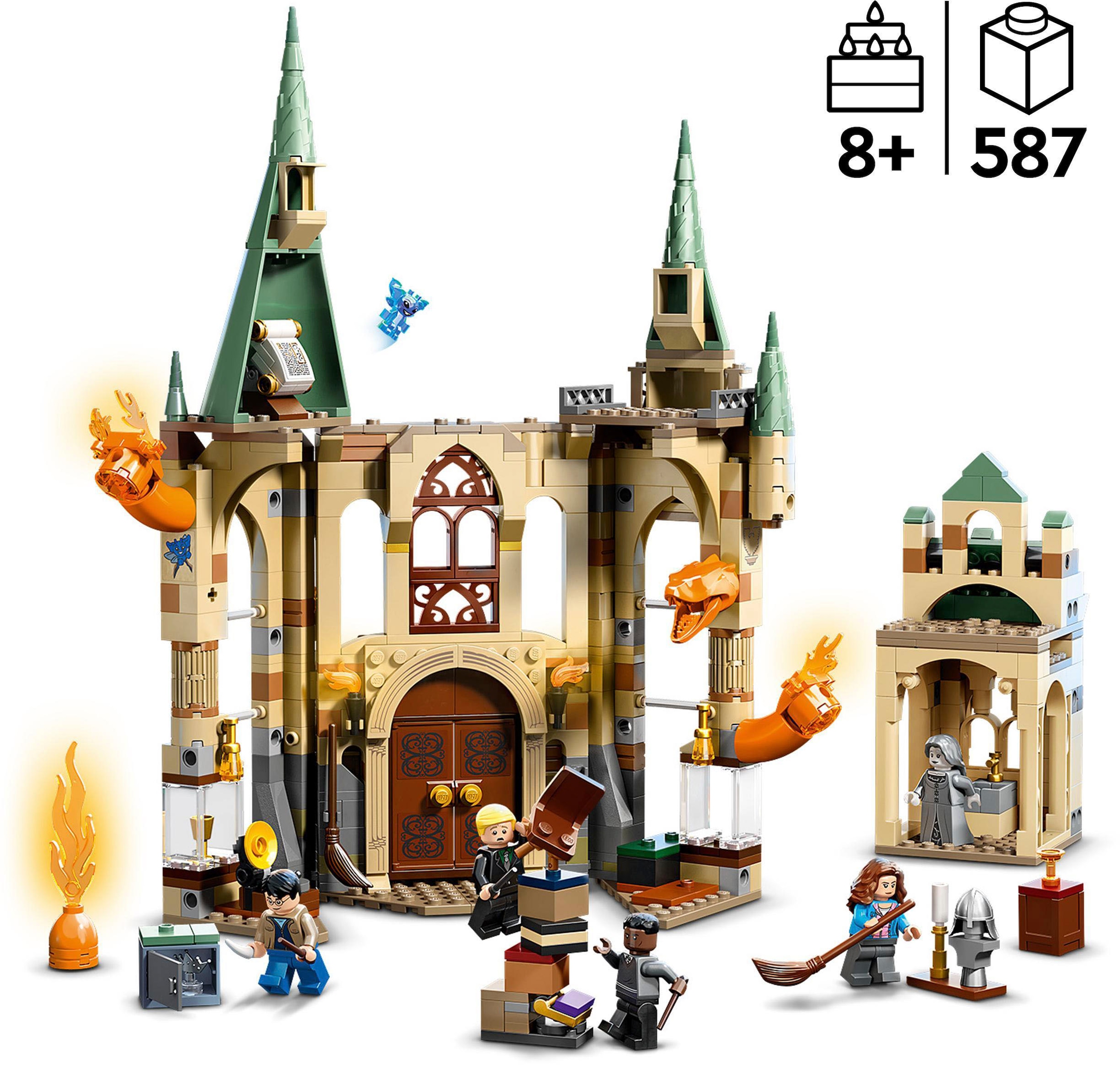 LEGO® Konstruktionsspielsteine »Hogwarts: Raum der Wünsche (76413), LEGO® Harry Potter«, (587 St.)