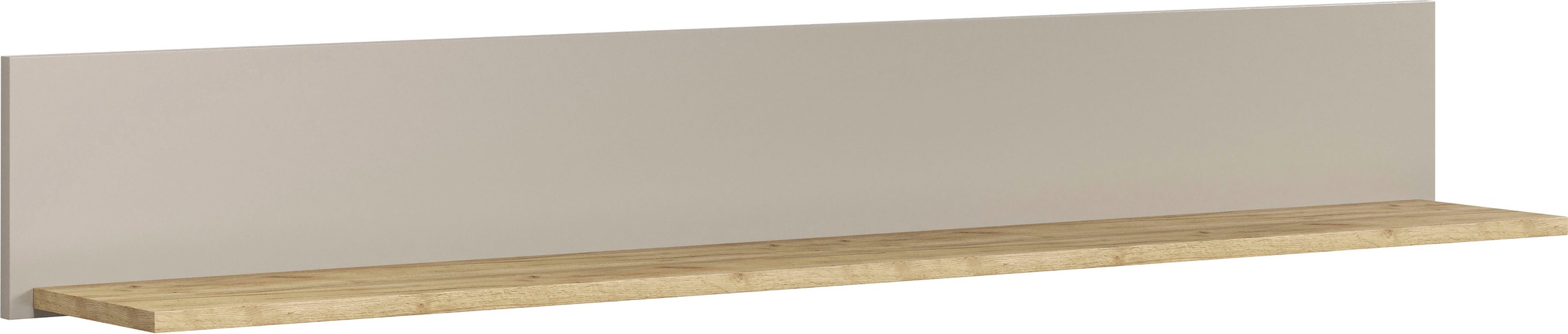 Places of Style Wandboard »San Pedro«, (1 St.), Wandboard mit Ablage - (B/T/H) 140/22/20 cm