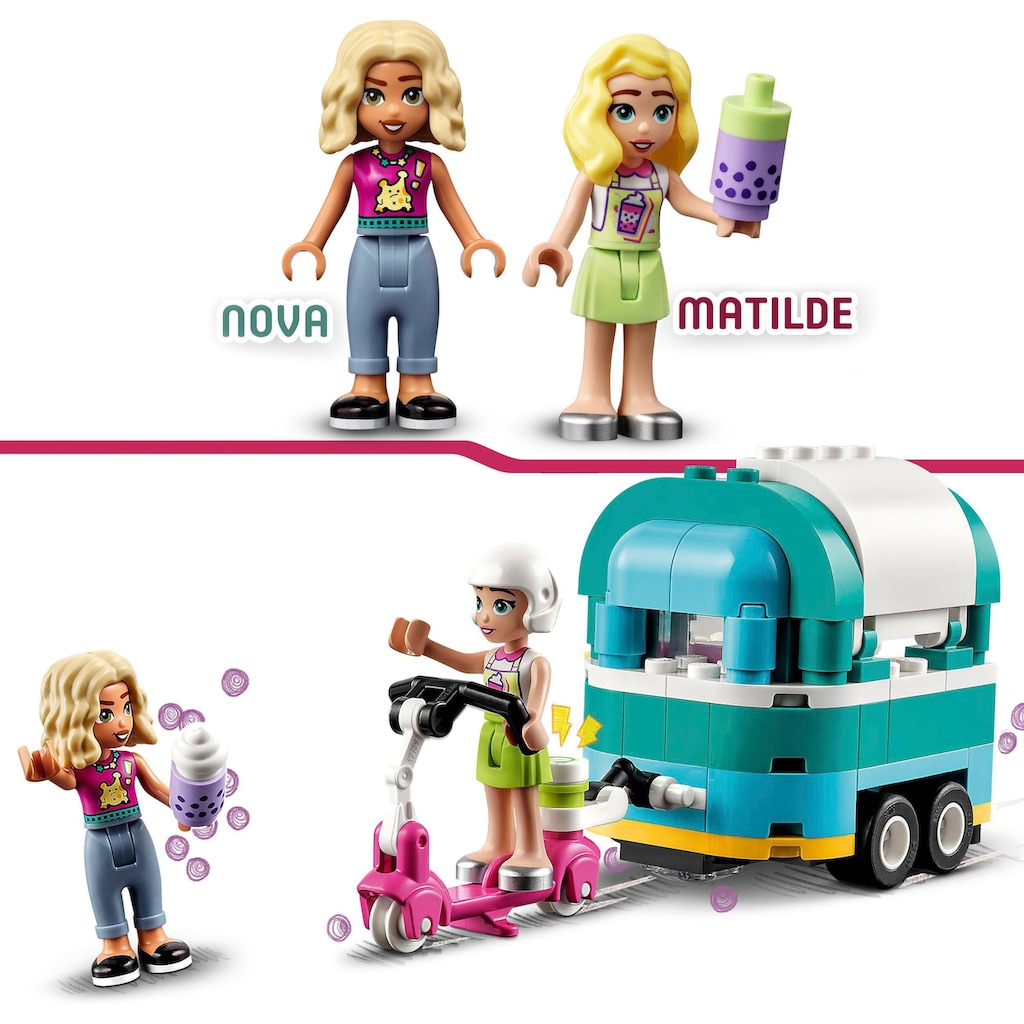 LEGO® Konstruktionsspielsteine »Bubble-Tea-Mobil (41733), LEGO® Friends«, (109 St.)