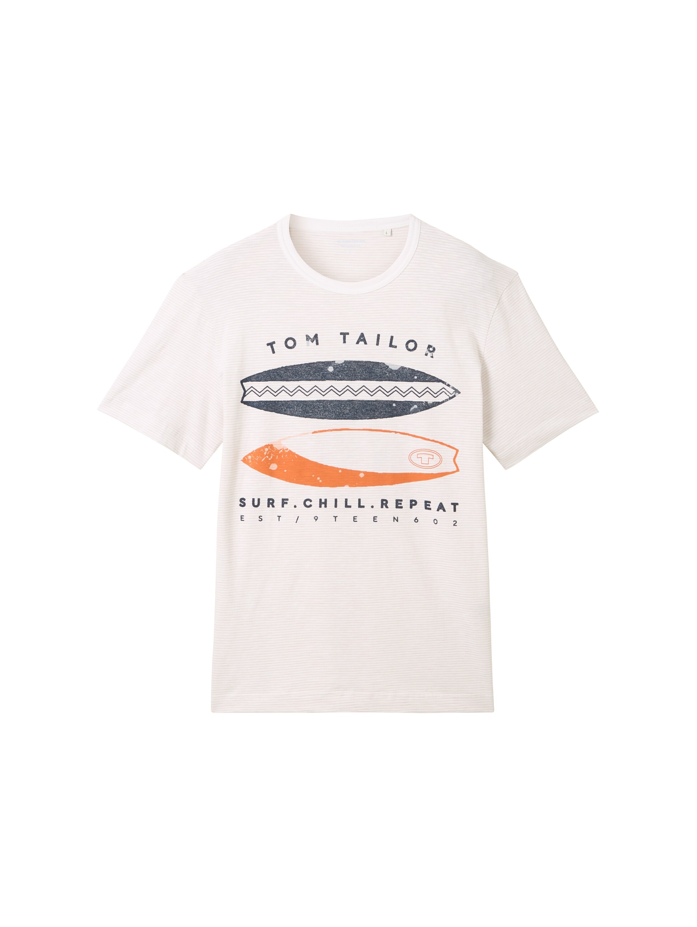 TOM TAILOR T-Shirt, mit coolem Frontprint