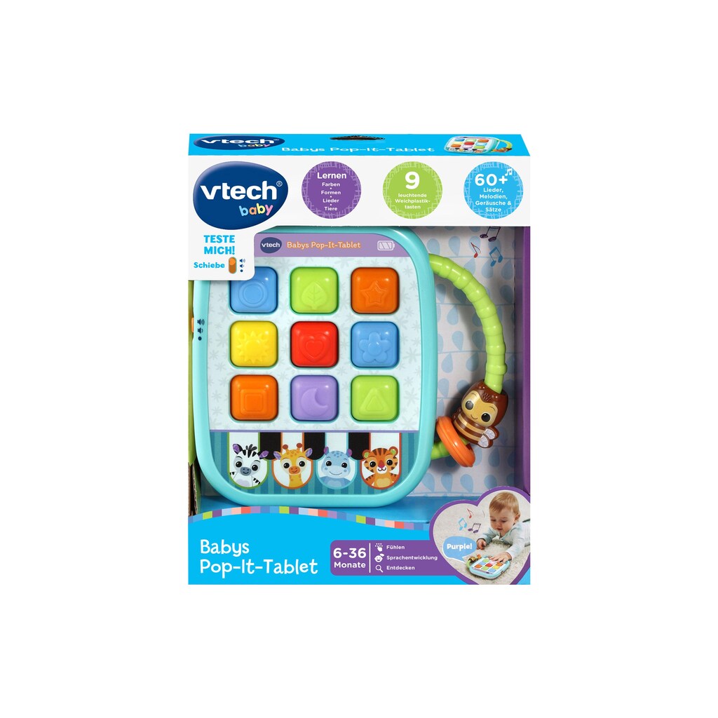 Vtech® Lernspielzeug »Babys Pop-It-Tablet«