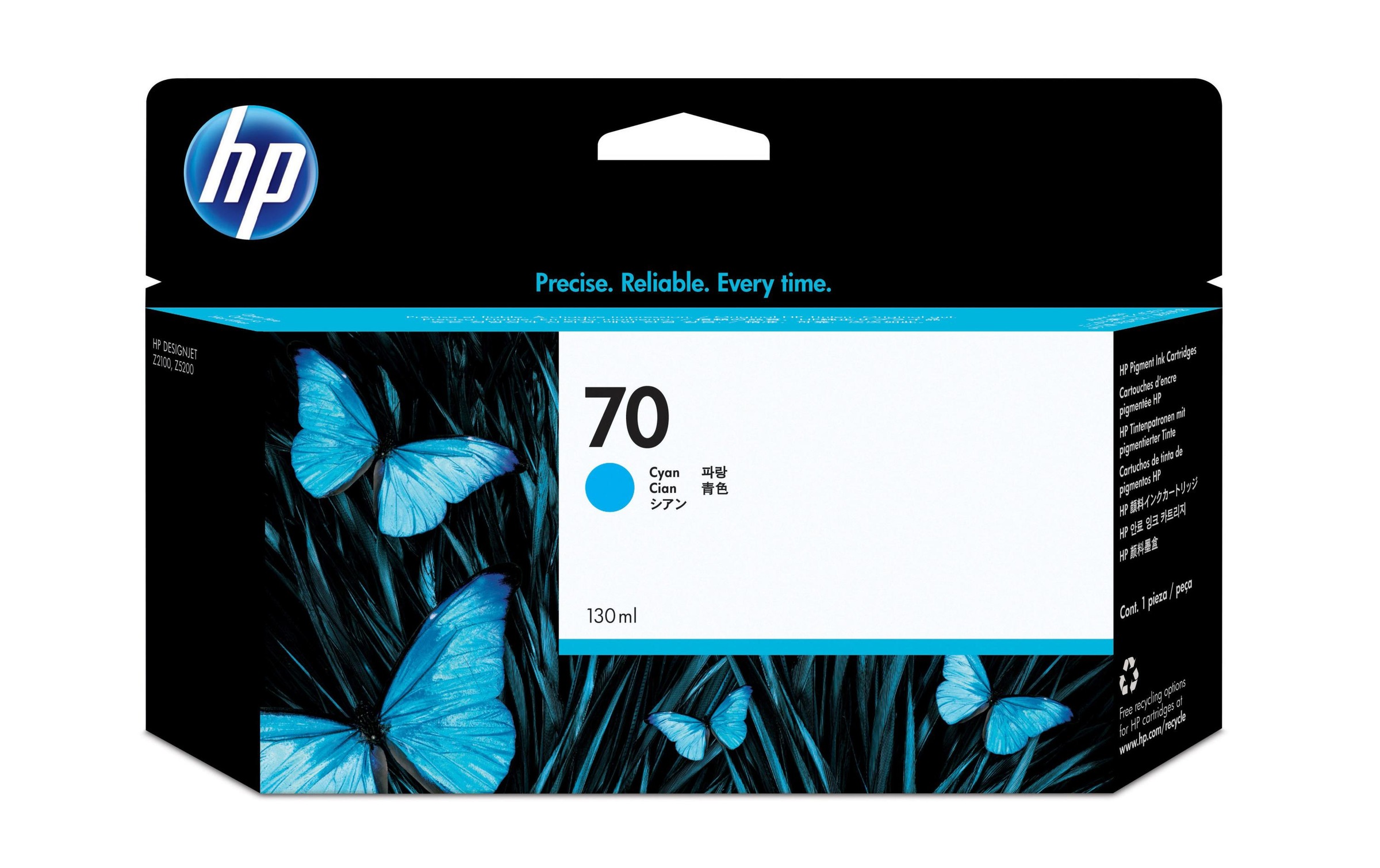 HP Tintenpatrone »Nr. 70 (C9452A) Cyan«