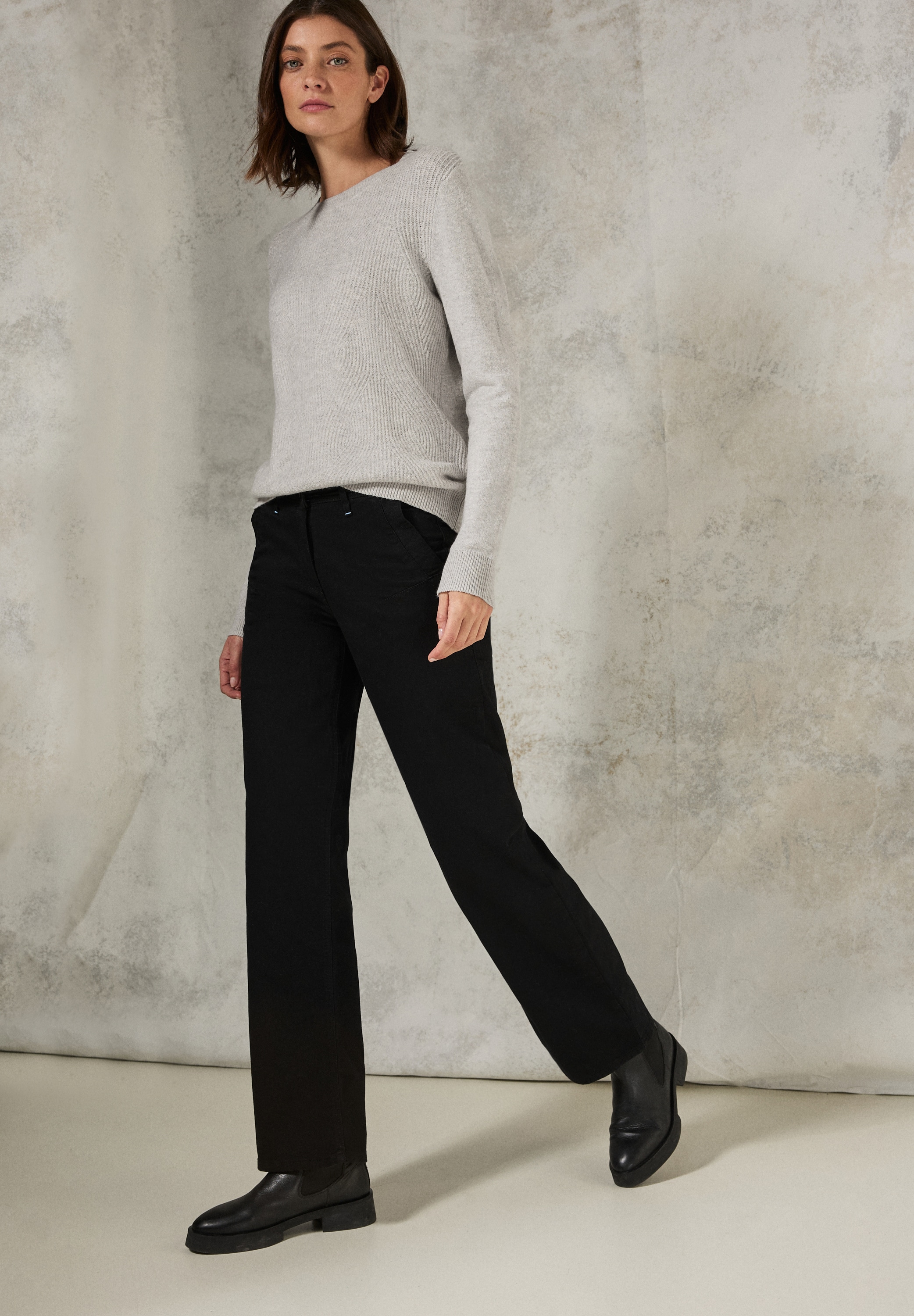 Cecil Strickpullover, mit Strukturmuster