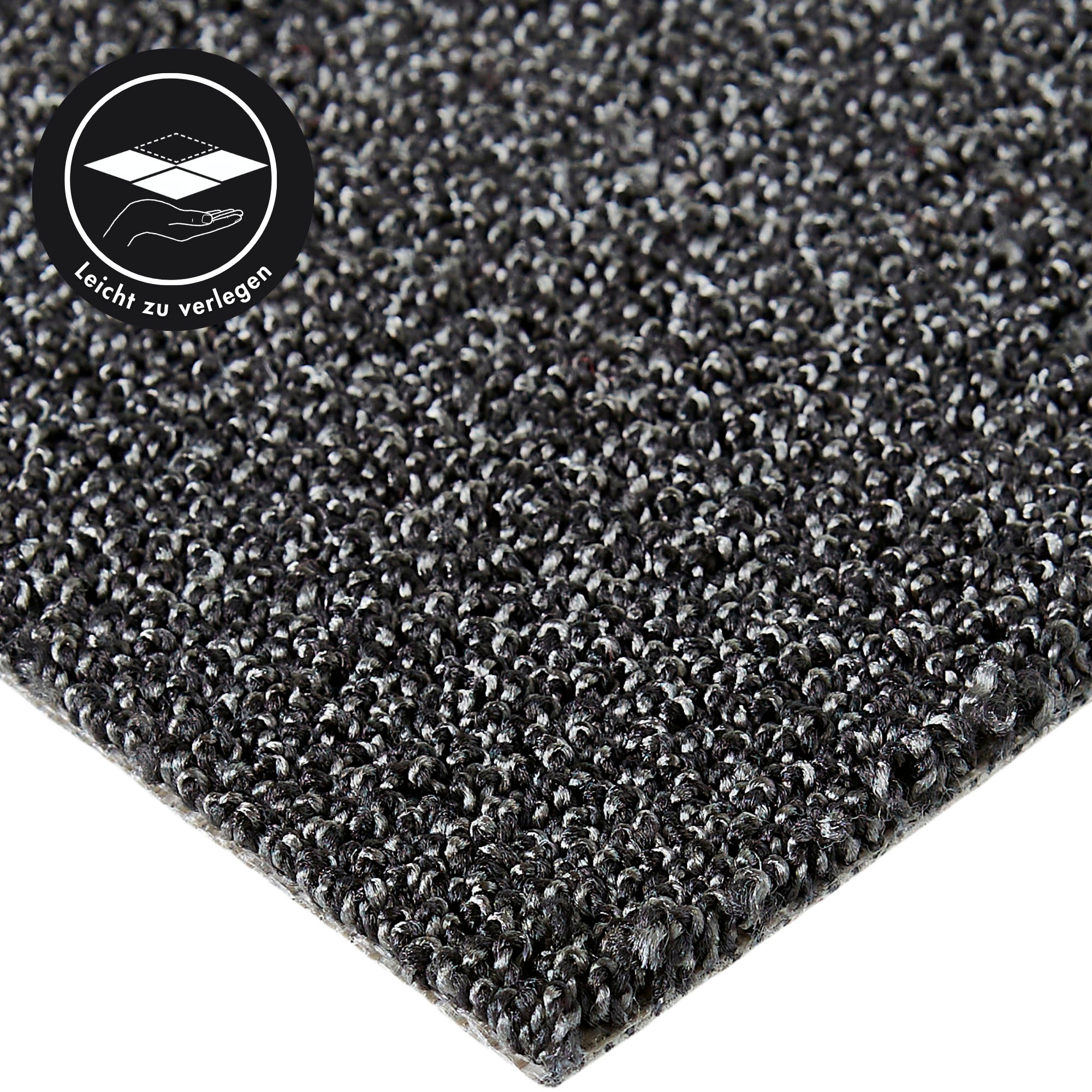 Andiamo Teppichboden »Rubinoy, Schlinge, Made in Belgium«, rechteckig, 8,5 mm Höhe, Breite 400 cm oder 500 cm, Wohnzimmer, strapazierfähig & robust