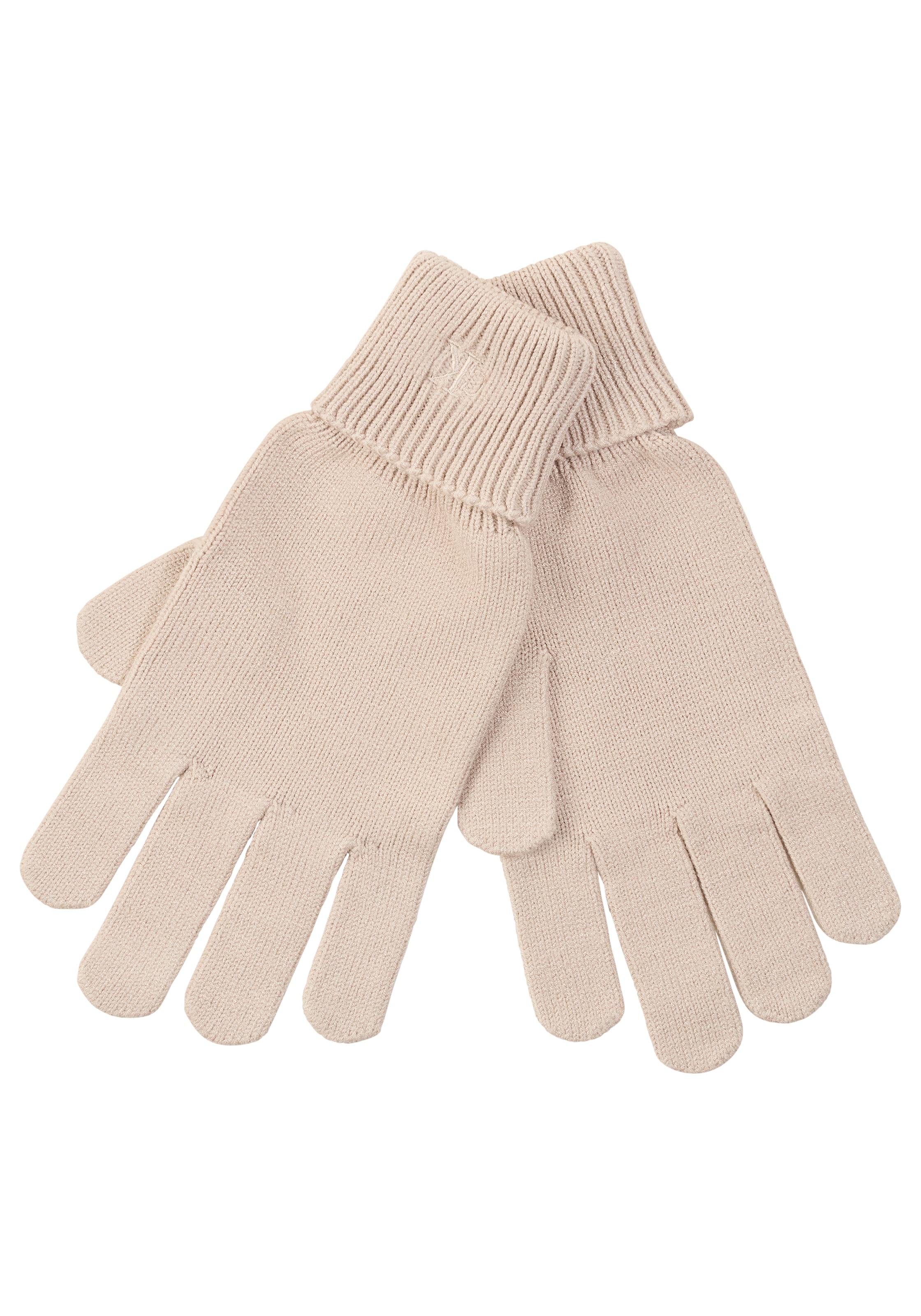 Calvin Klein Strickhandschuhe »CK FINE RIB GLOVES« Fingerhandschuhe