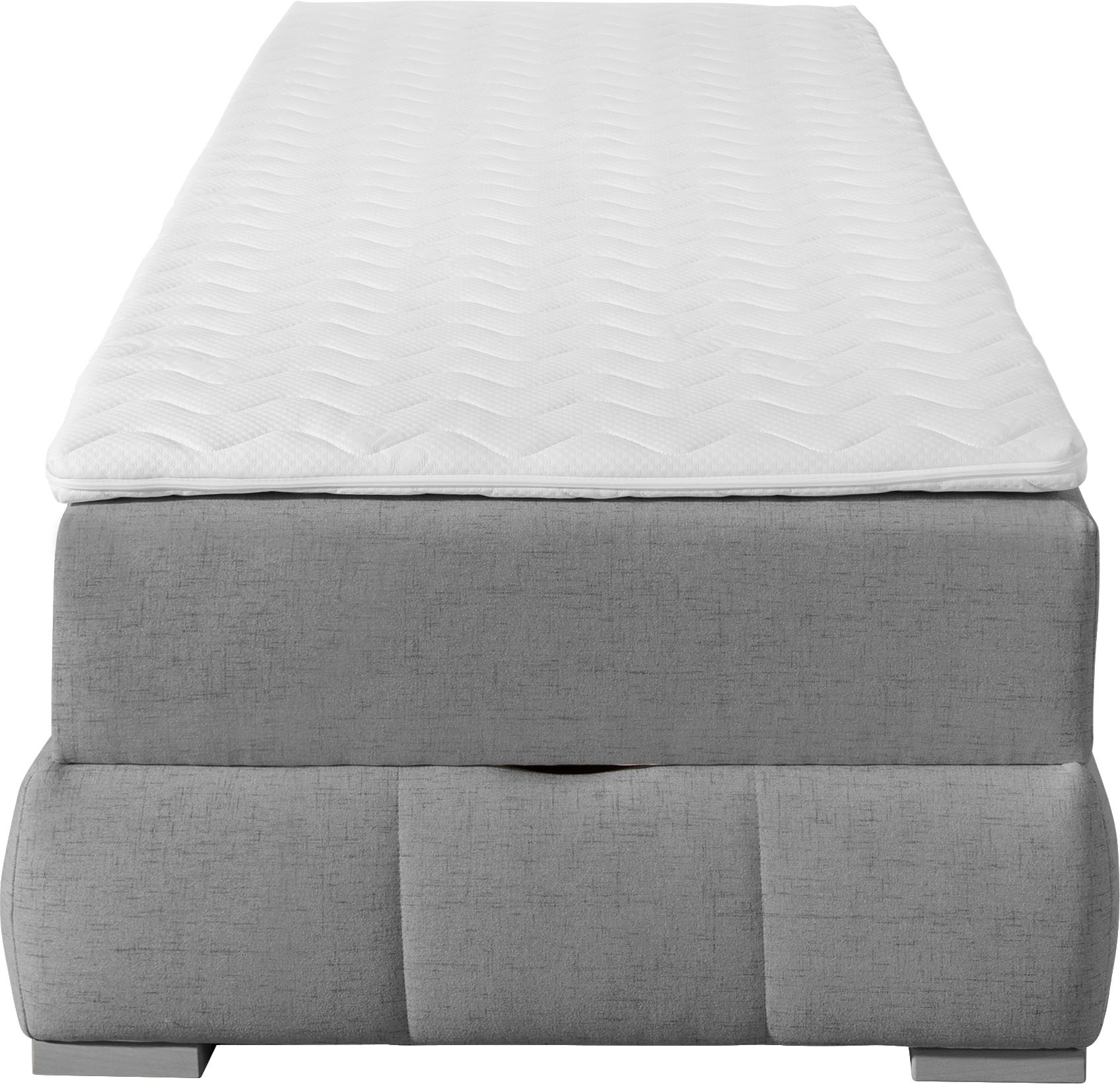 Guido Maria Kretschmer Home&Living Boxbett »Wehma«, ohne Kopfteil, inklusive Topper und Bettkasten