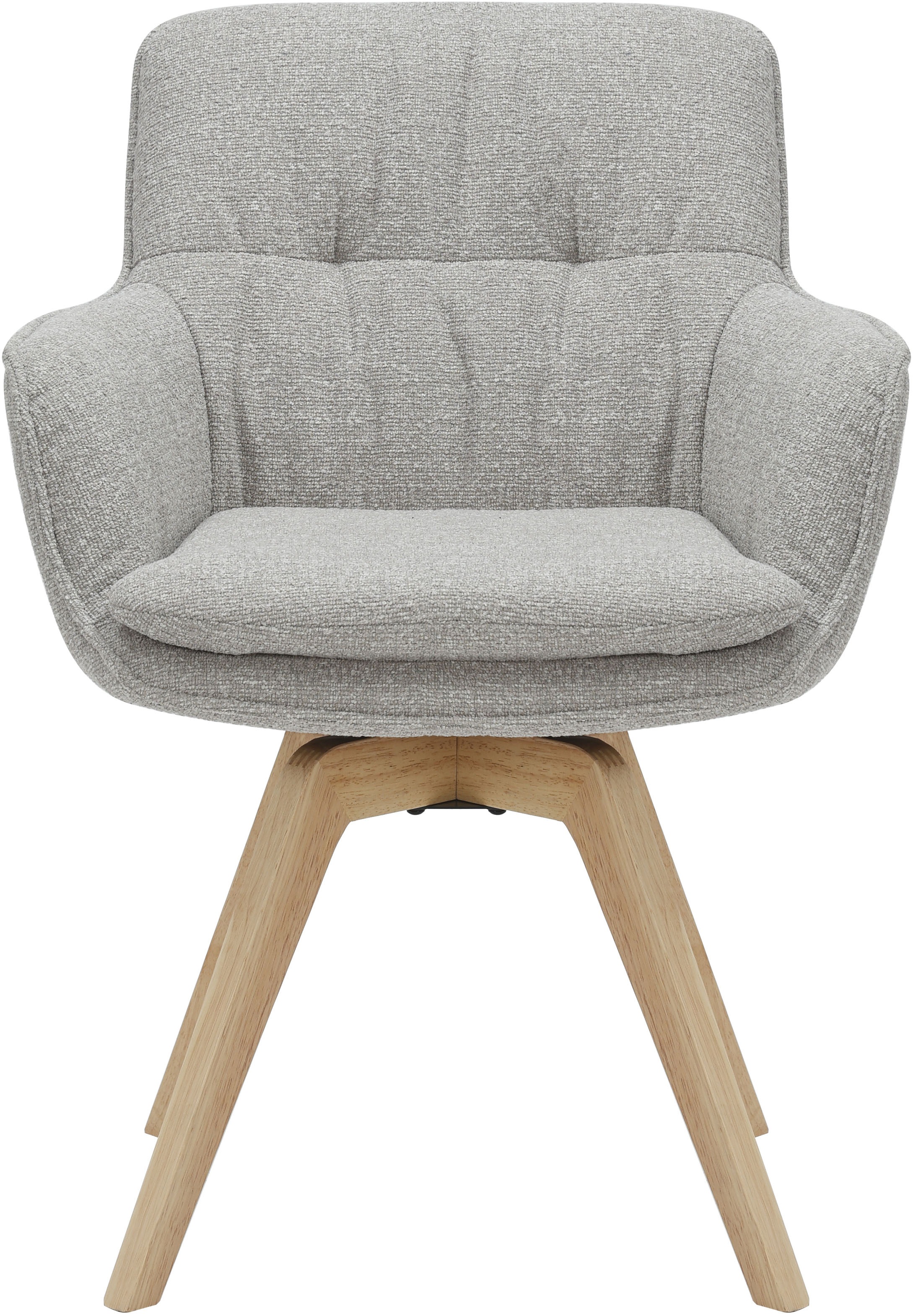 OTTO home Esszimmerstuhl "Sigune" (Set) 2 Stk.pflegeleichter Webstoff Bezug, massives Echtholzgestell