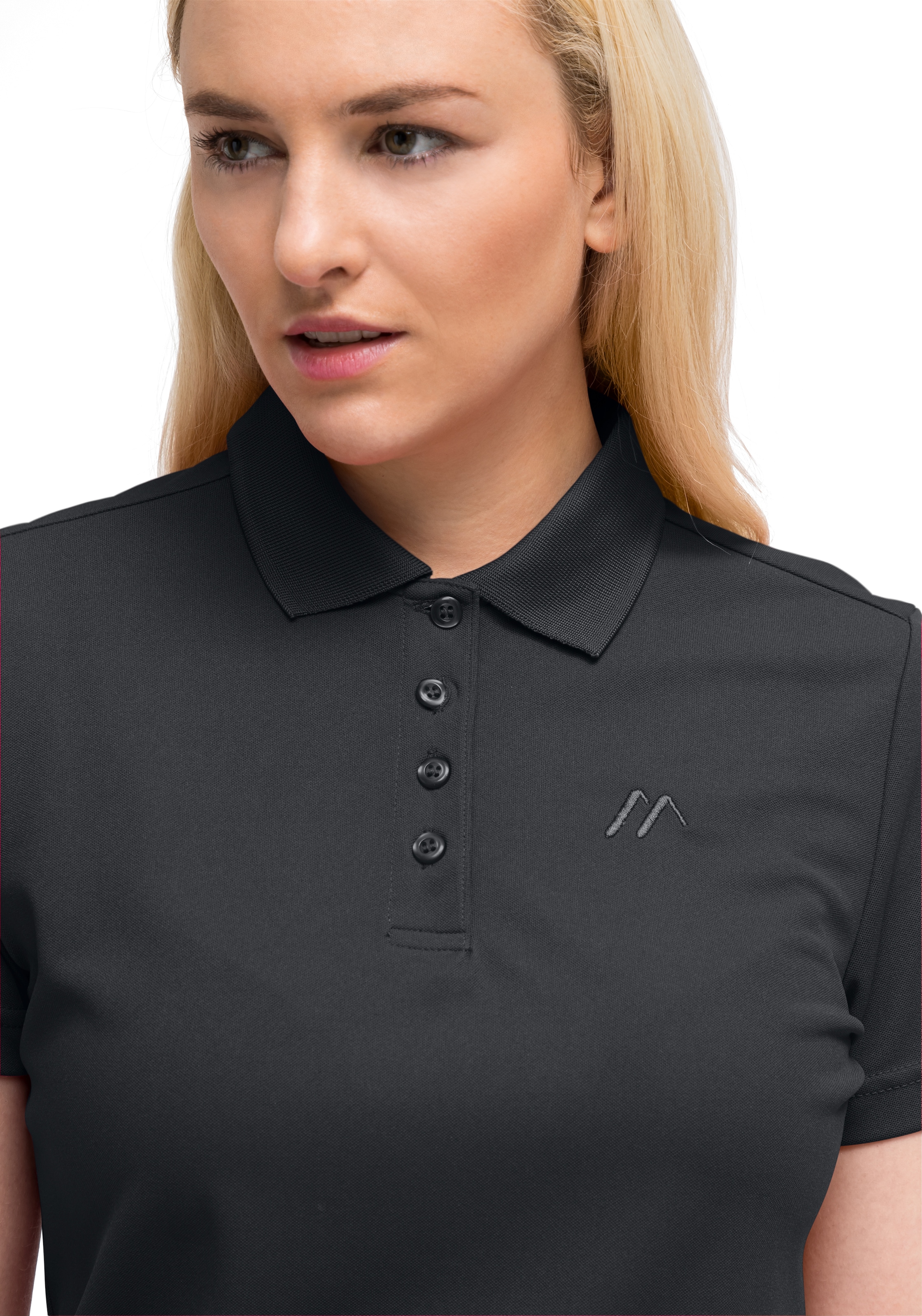 Maier Sports Funktionsshirt »Ulrike«, Damen Polo, pique Poloshirt, schnelltrocknendes Outdoor-Shirt