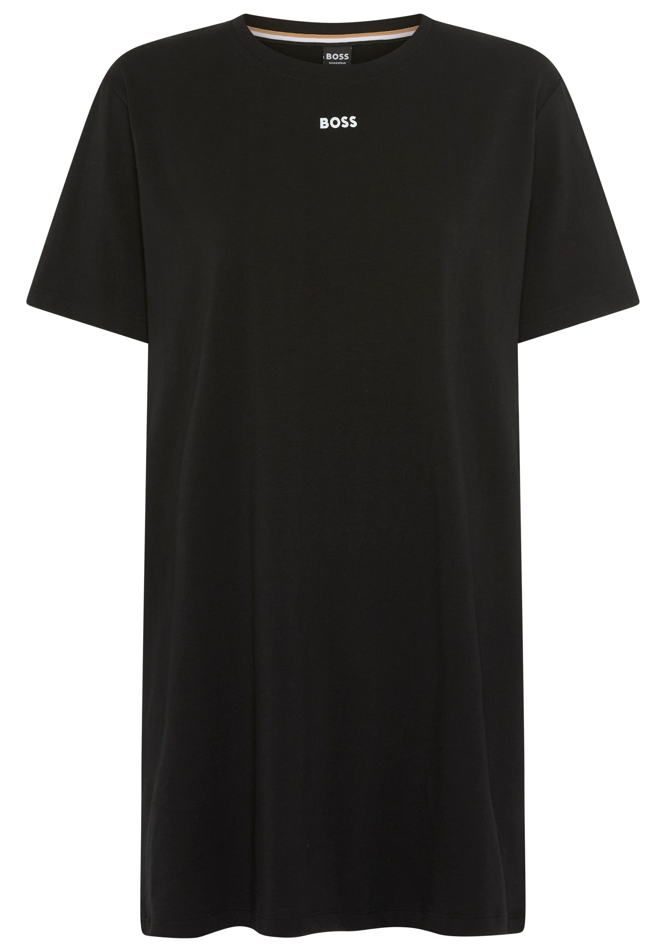 BOSS Nachthemd, weiches Baumwoll Nachtkleid