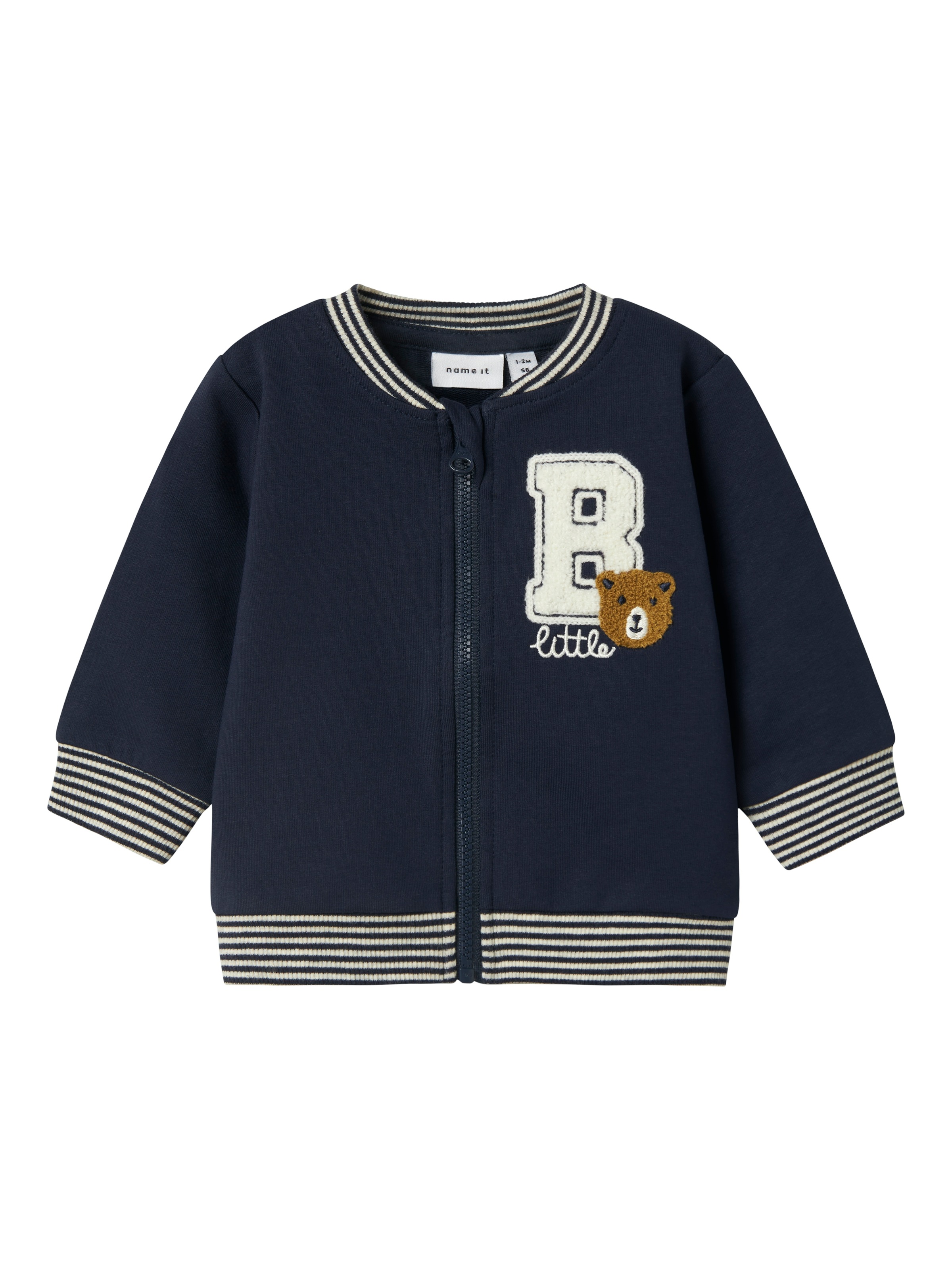 Name It Sweatjacke »NBMKIDDY LS SWEAT CARD UNB«