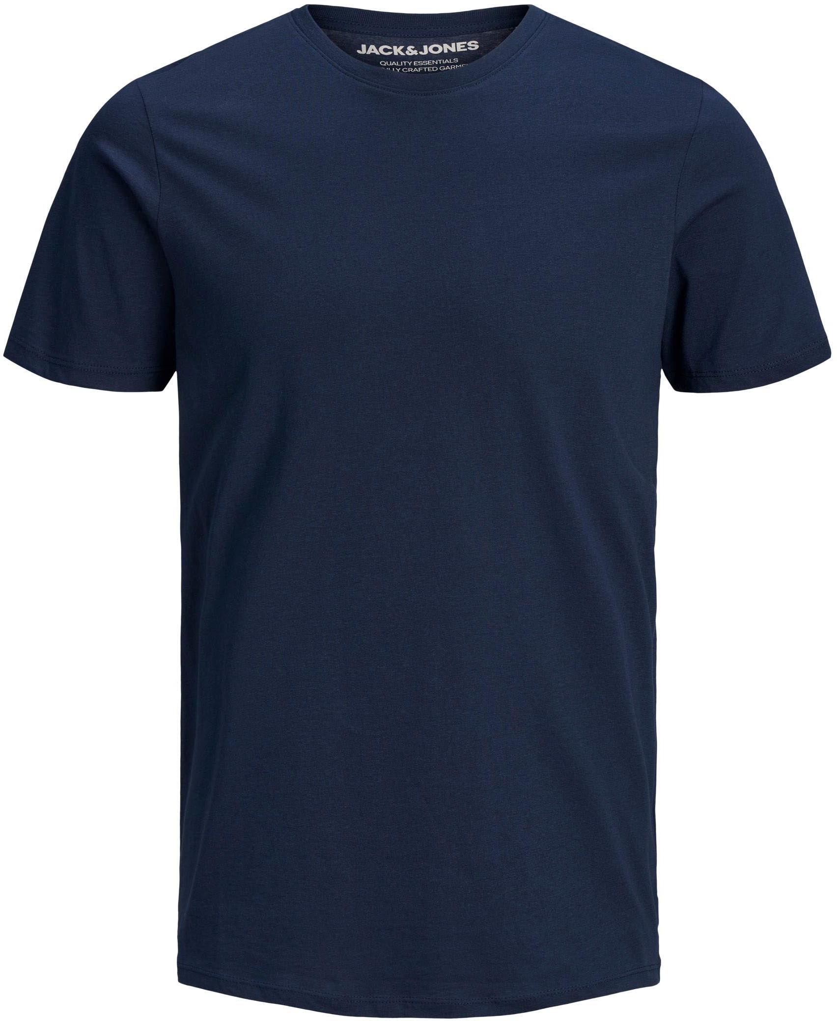 Jack & Jones T-Shirt »JJEORGANIC BASIC TEE SS O-NE 5PK MP NOOS«, (Packung, 5 tlg., 5er-Pack)