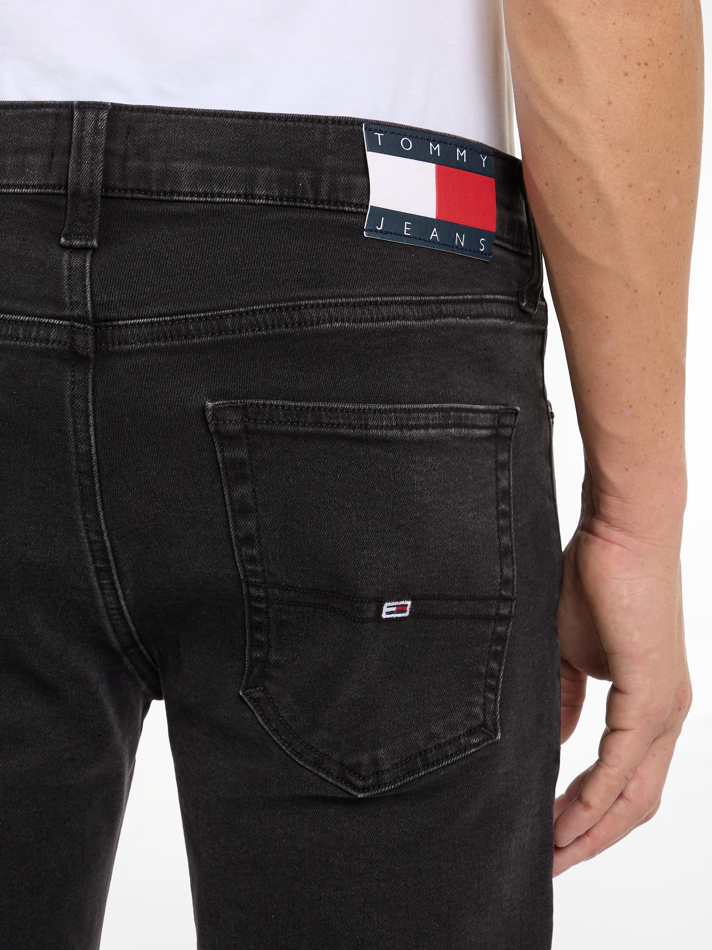 Tommy Jeans Slim-fit-Jeans »AUSTIN SLIM TPRD«, schmal zulaufendes Bein