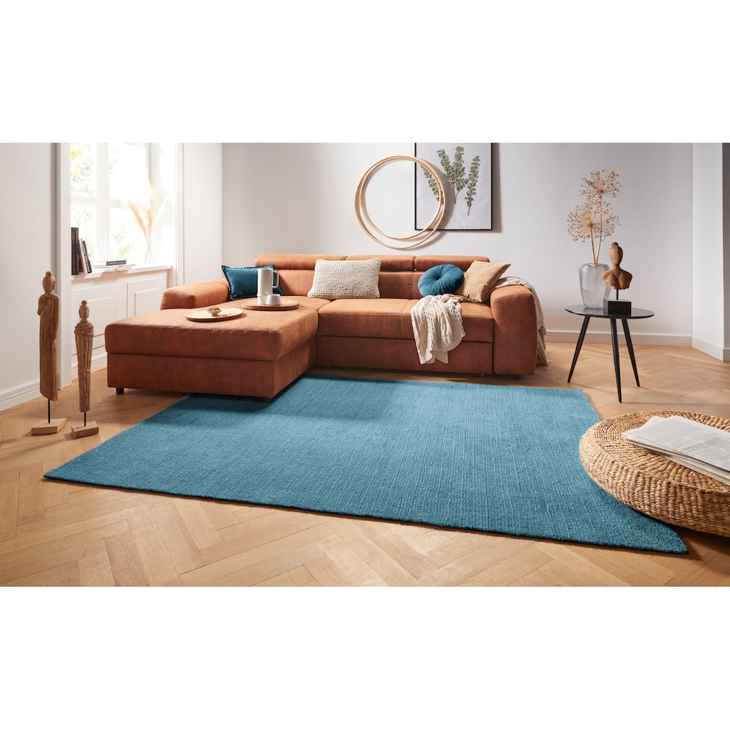 HANSE Home Teppich »Supersoft«, rechteckig, Kurzflor, Teppich, Modern, Einfarbig, Wohnzimmer, Schlafzimmer