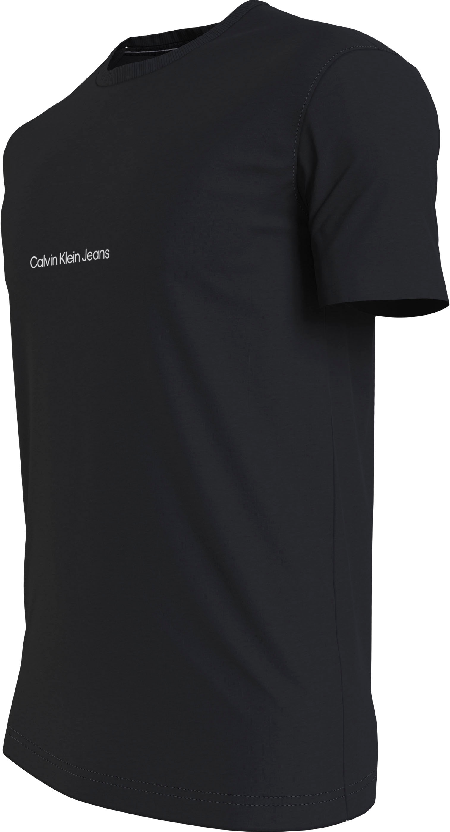 Calvin Jeans Jelmoli-Versand bestellen Klein Klein online Calvin Kurzarmshirt, Jeans | mit Logoprint