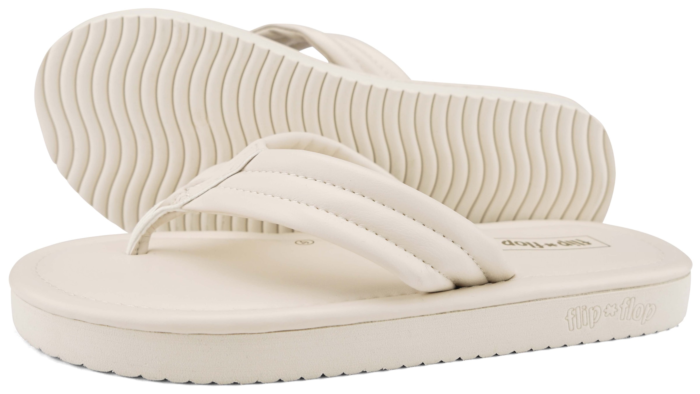 Flip Flop Zehentrenner »fauna*flip«, Sommerschuh, Schlappen mit weichem Zehensteg