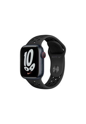 Apple Smartwatch »Serie 7, GPS, 41 mm Aluminiumgehäuse mit Nike-Sportarmband«, (Watch... kaufen