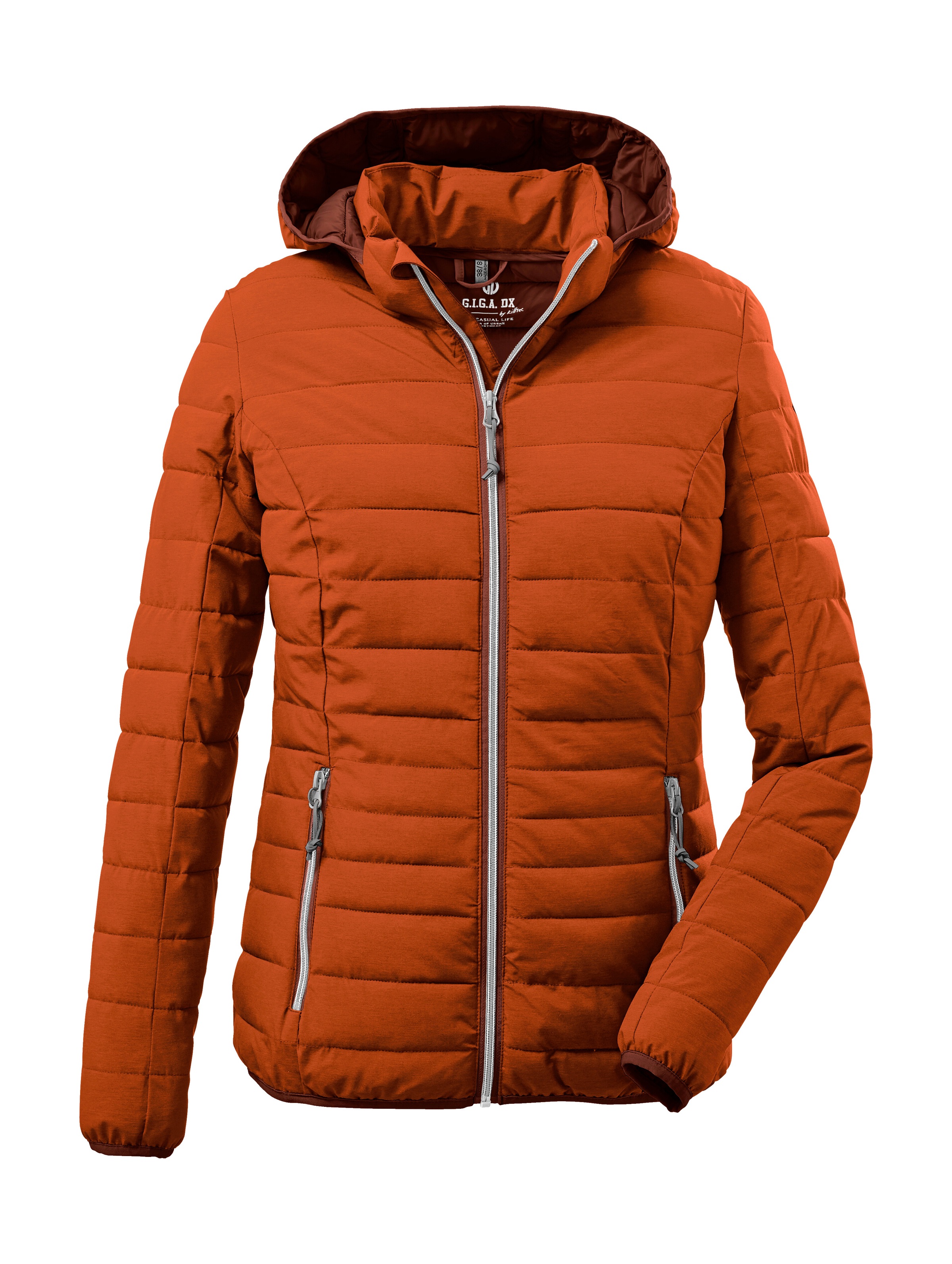 G.I.G.A. DX by killtec Steppjacke »Uyaka« Leichte, wasserabweisende Damenjacke mit abzippbarer Kapuze