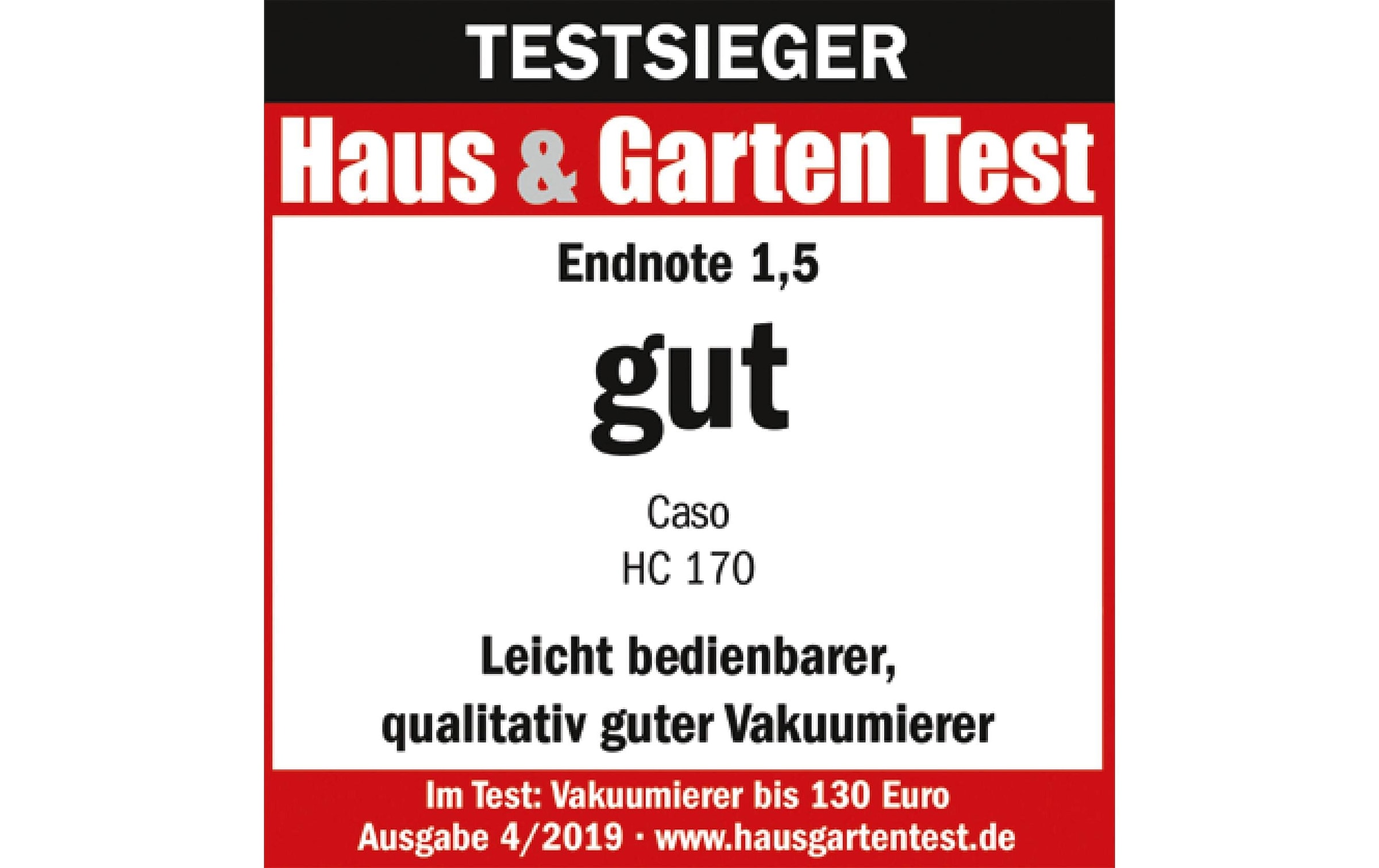 Caso Vakuumierer »HC 170«