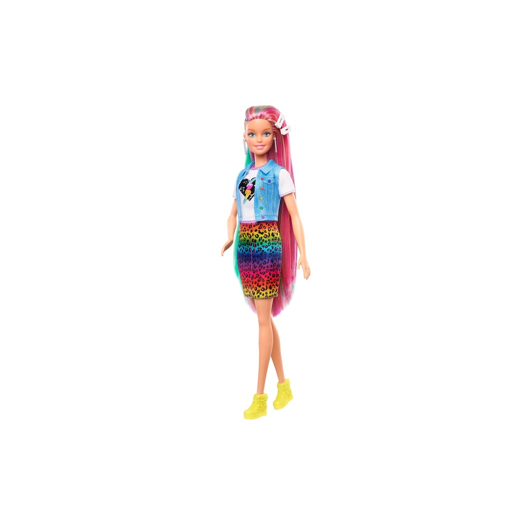 Barbie Anziehpuppe »Leoparden Regenbogen-H«