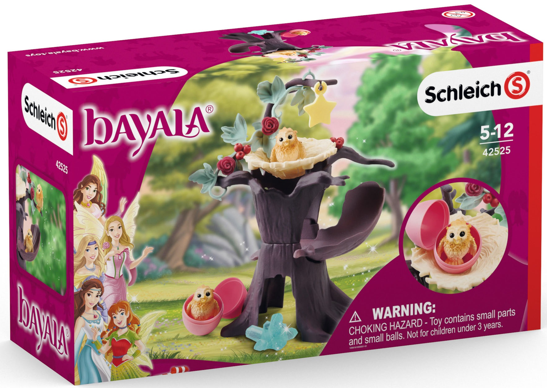 Schleich® Spielwelt »BAYALA®, Schlüpfende Babyeulen (42525)«, Made in Europe