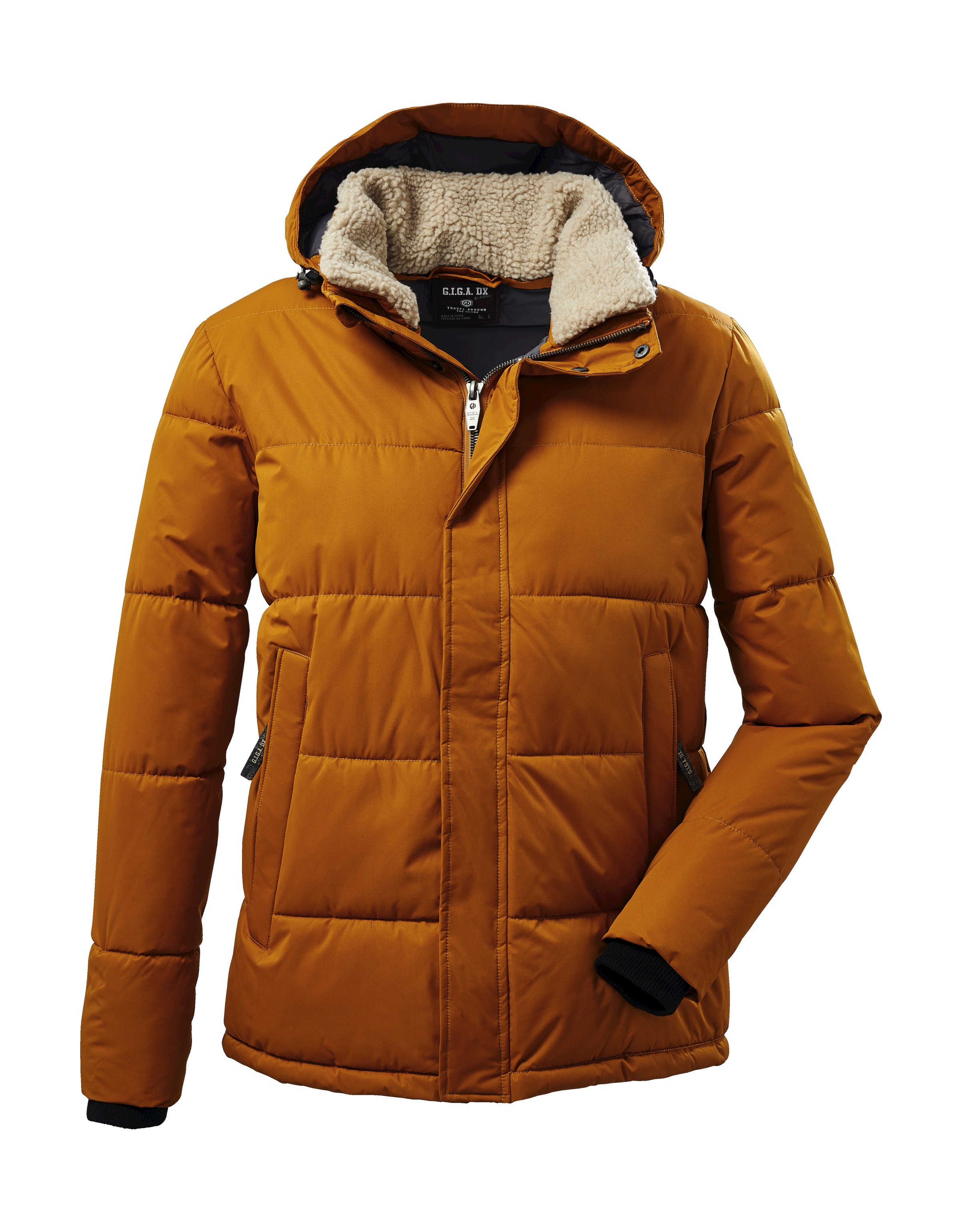 G.I.G.A. DX by killtec Steppjacke »Ventoso MN Quilted JCKT A« Urbaner Style, wasserabweisend, winddicht, abzipbare Kapuze