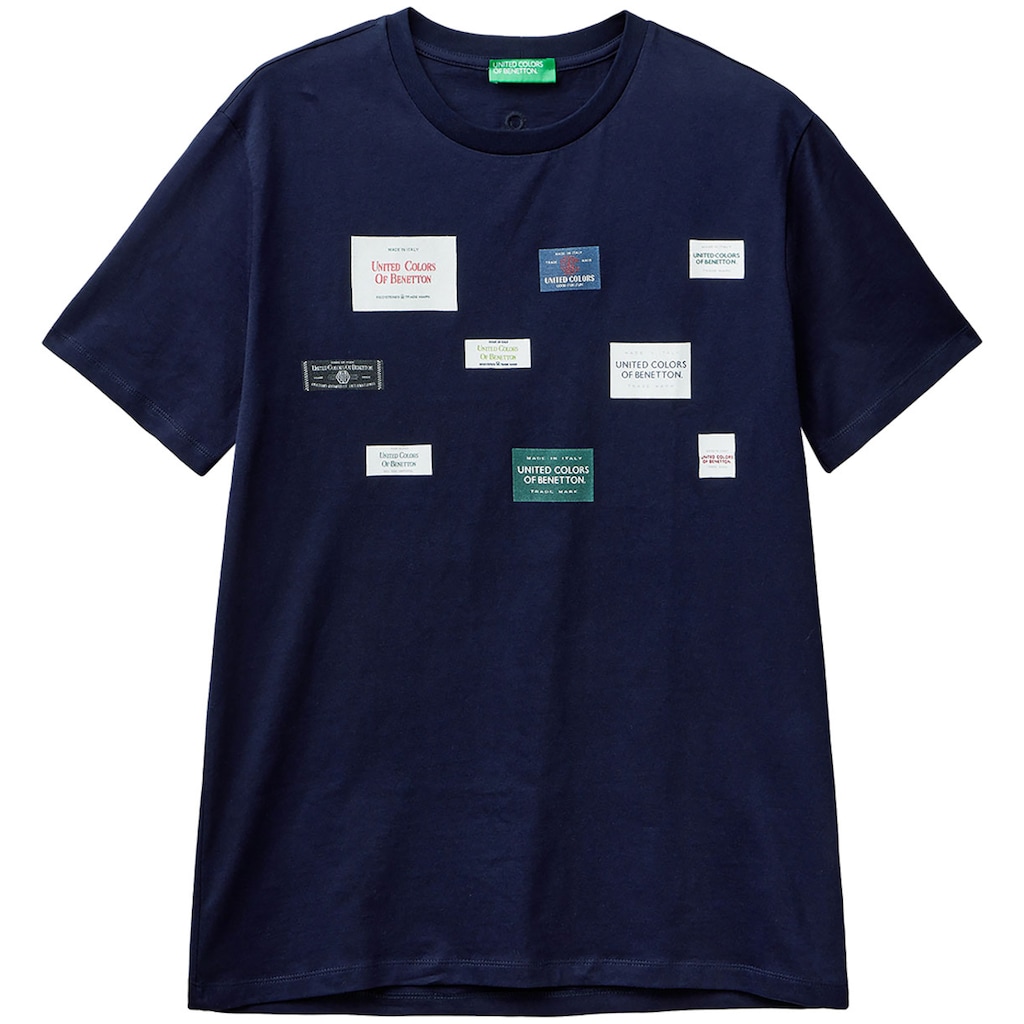 United Colors of Benetton T-Shirt, mit Markenlabel