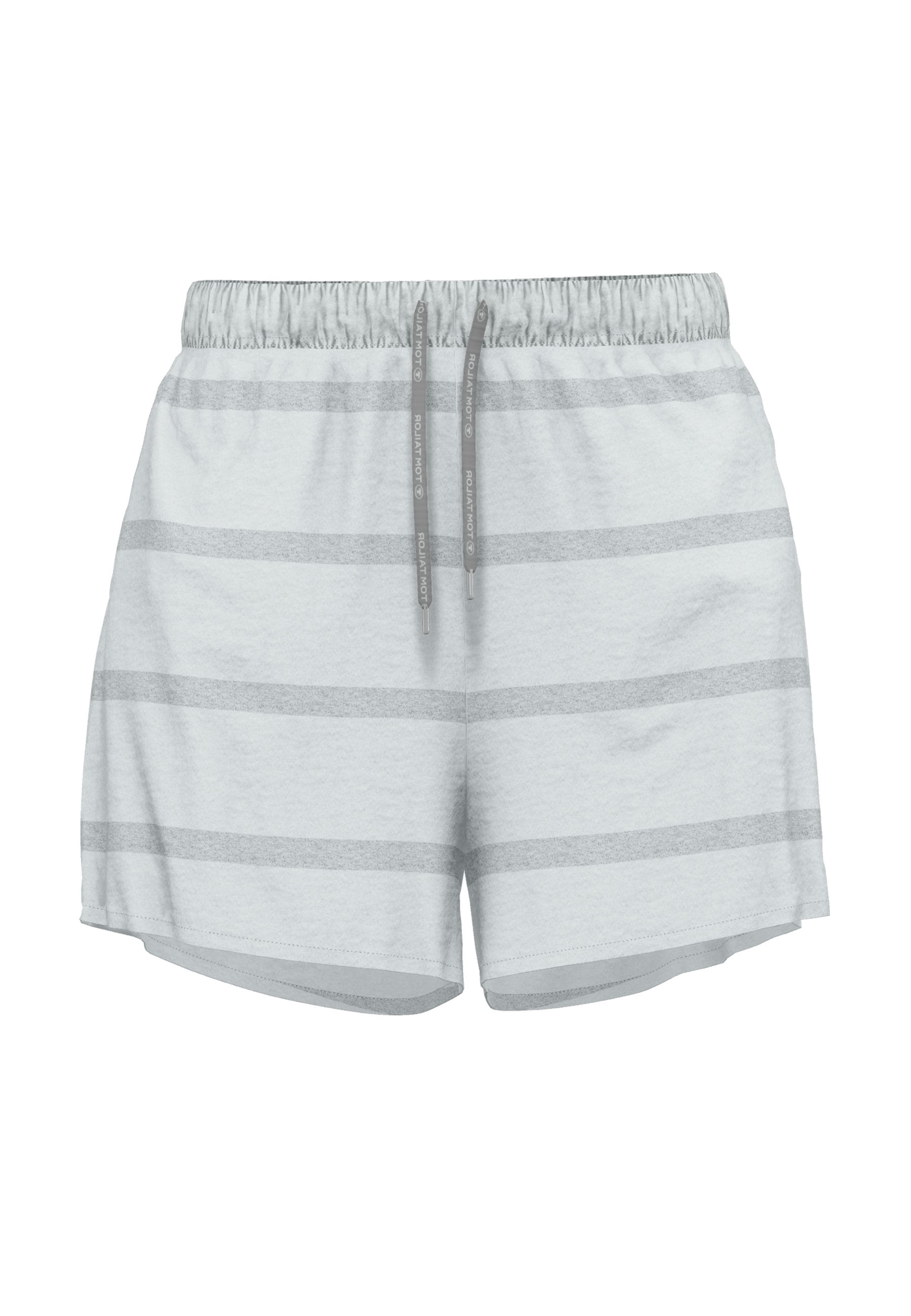 TOM TAILOR Sweatshorts »Manila«, mit melierter und gestreifter Optik
