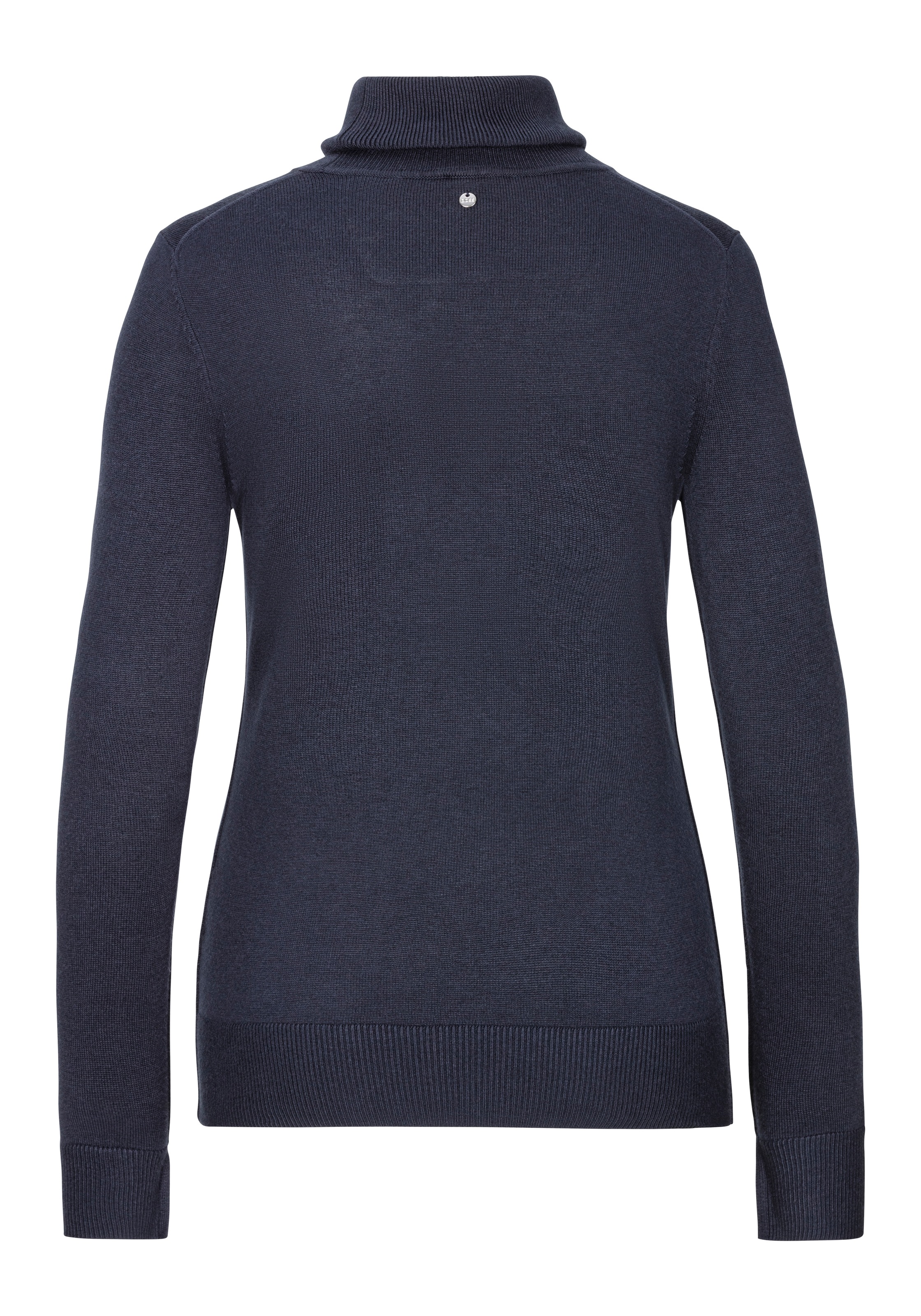 BOSS ORANGE Strickpullover »Fiddie Premium Damenmode«, mit modischem Schlitz am Ärmelsaum