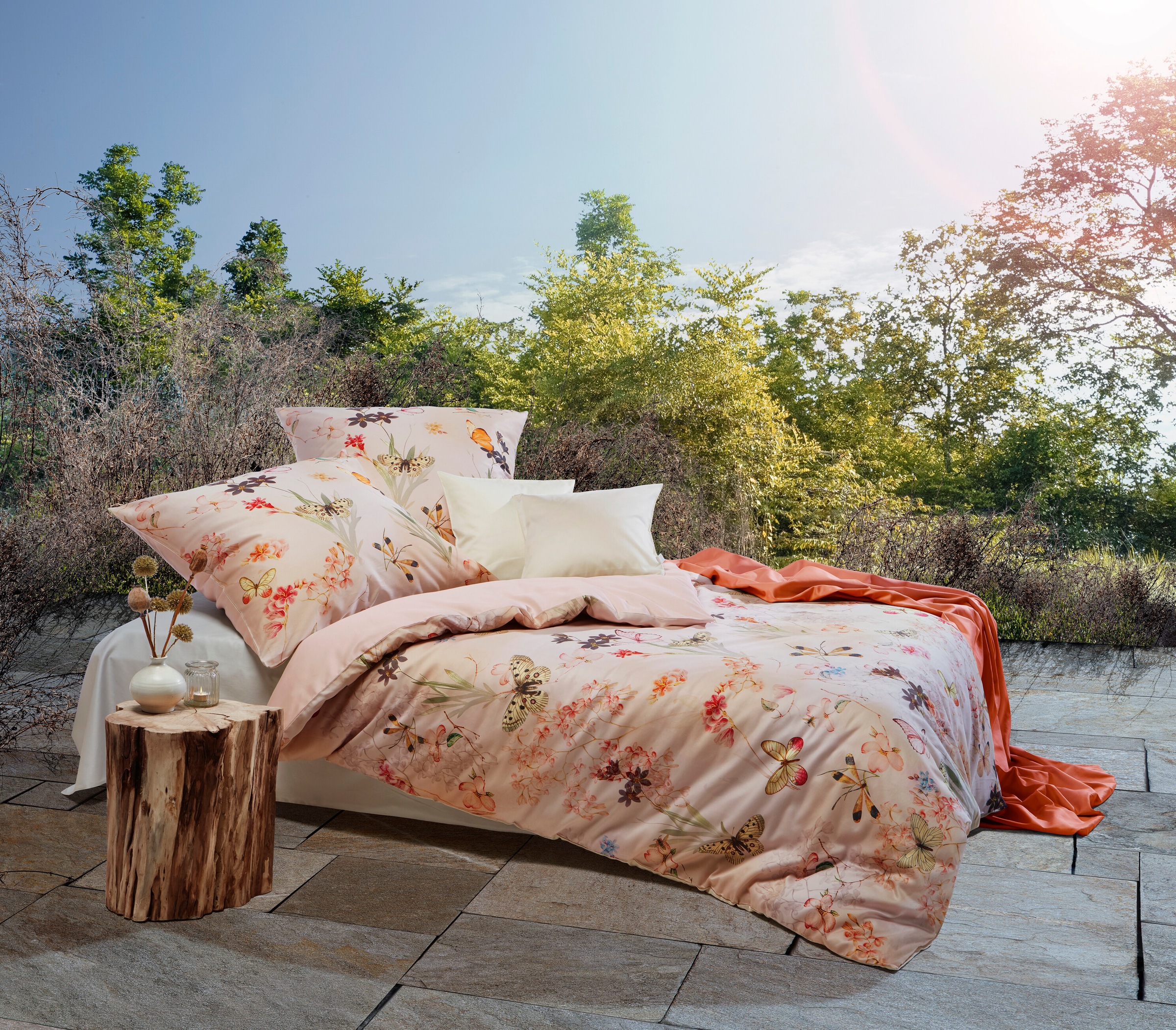 fleuresse Wendebettwäsche »Bed Art S 4346-4, Mako-Satin«, mit hochwertigem Digitaldruck