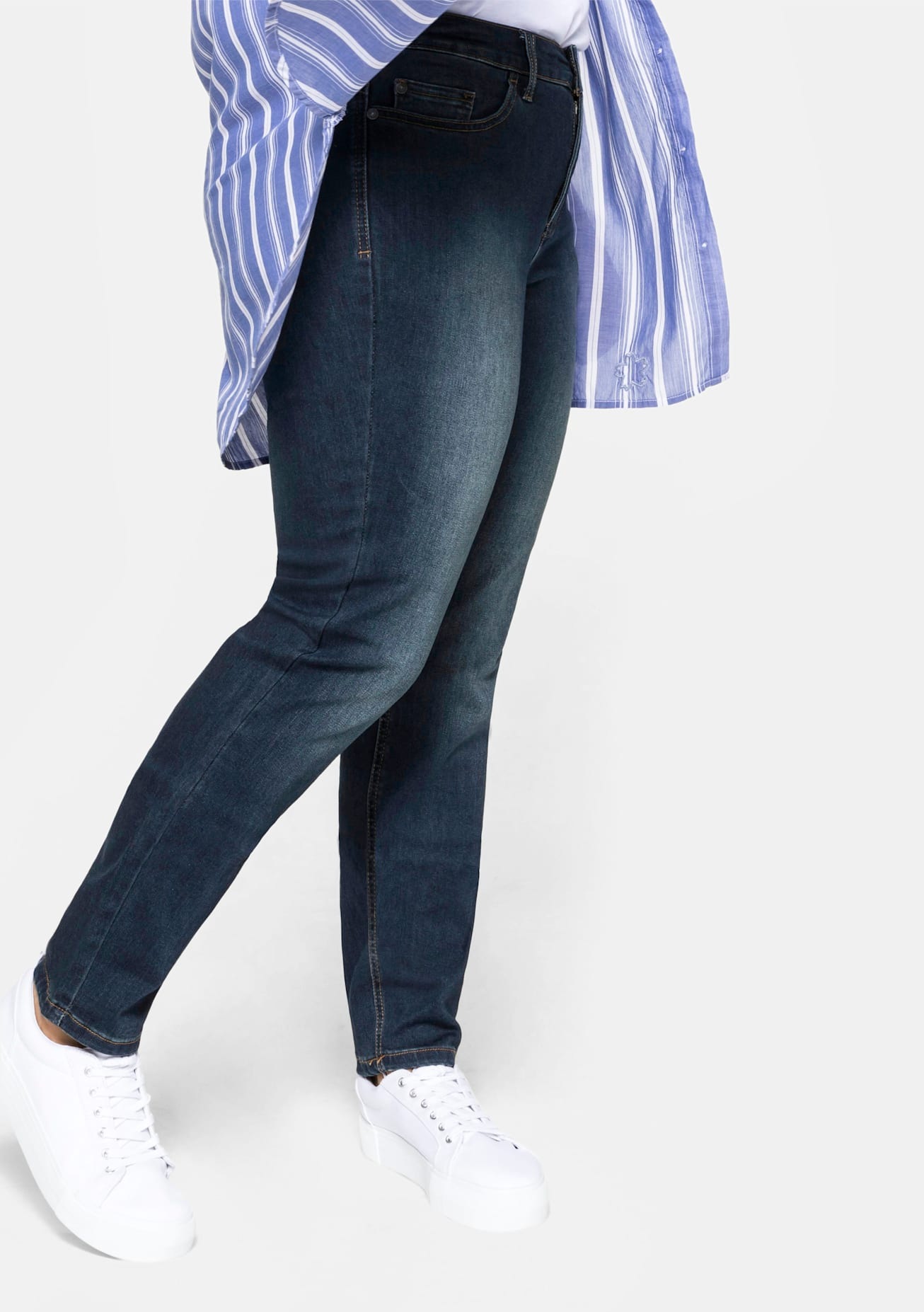 Sheego Stretch-Jeans, (1 tlg.)