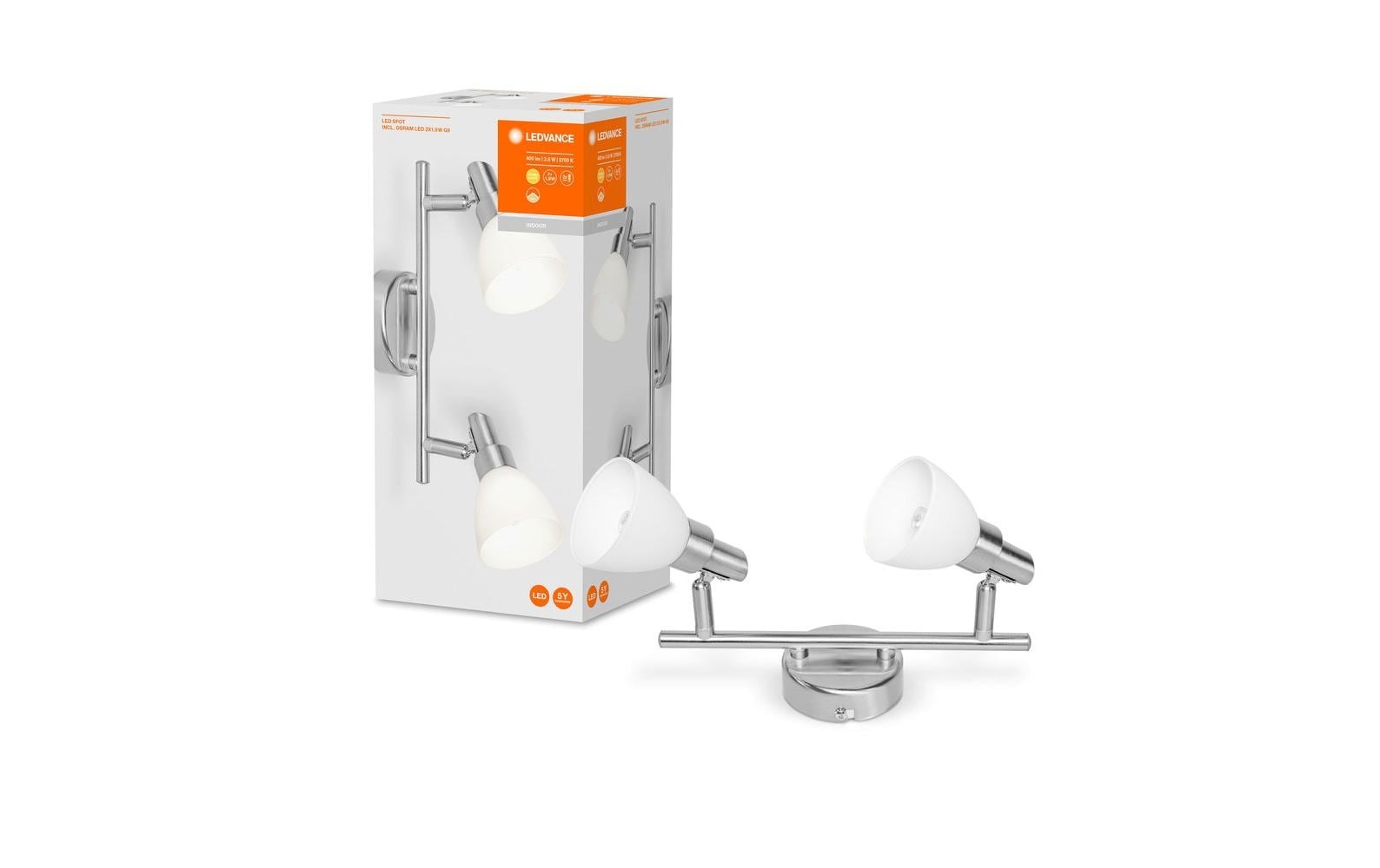 LED Deckenleuchte »2 x G9 45141 W«, 2 flammig-flammig