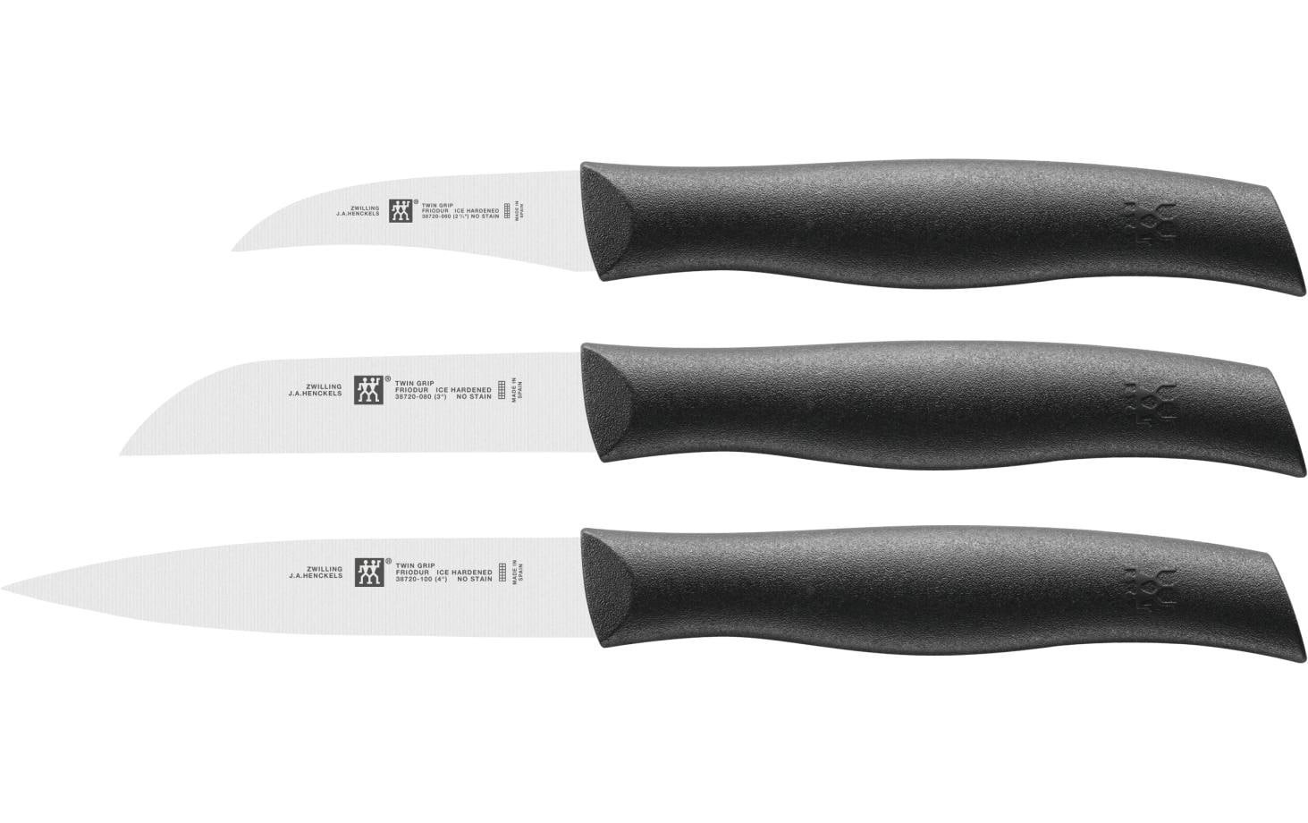 Zwilling Kochmesser "Twin Grip 3-teilig"