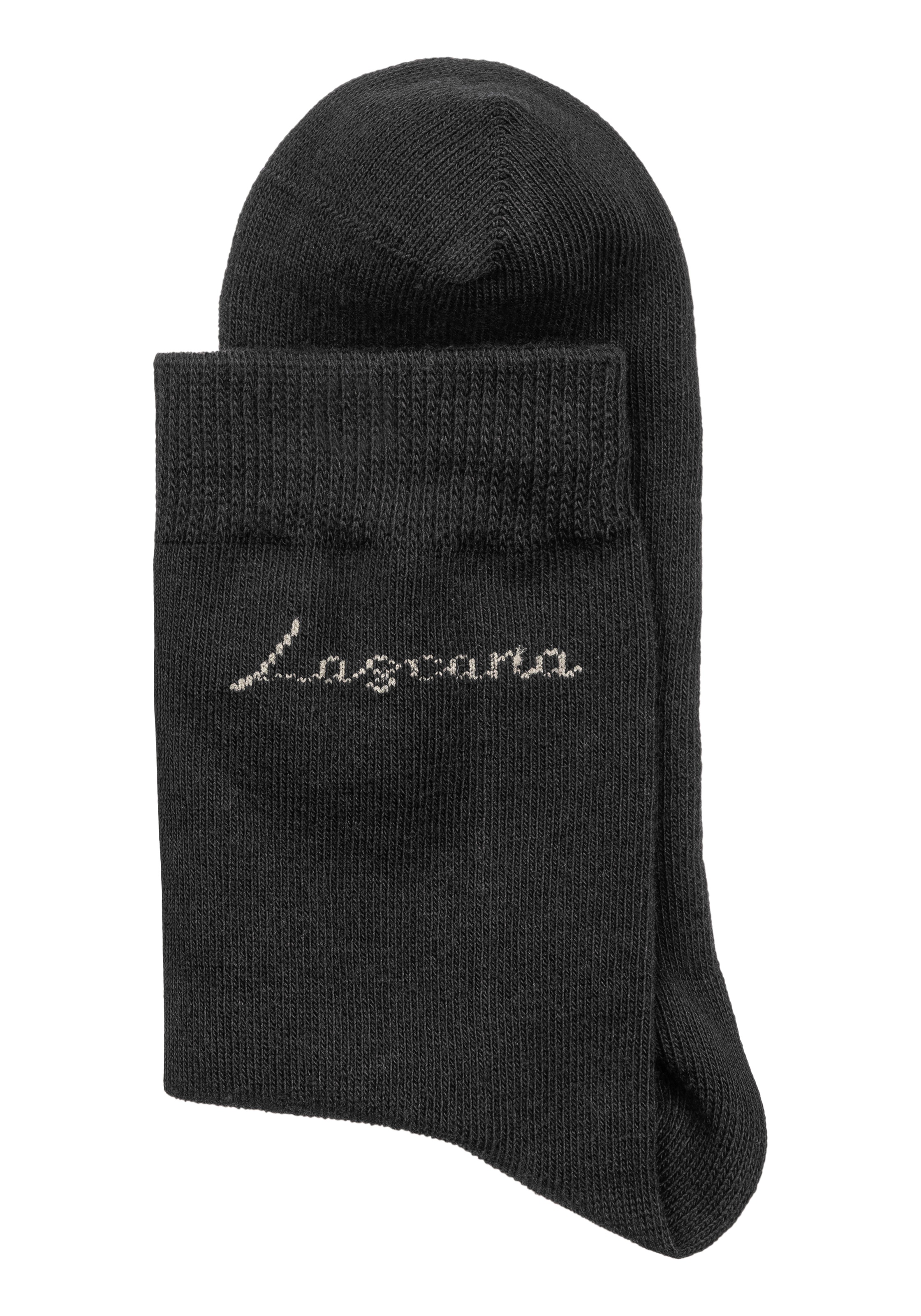 LASCANA Basicsocken, (Box, 4 Paar), in ansprechender Geschenkbox